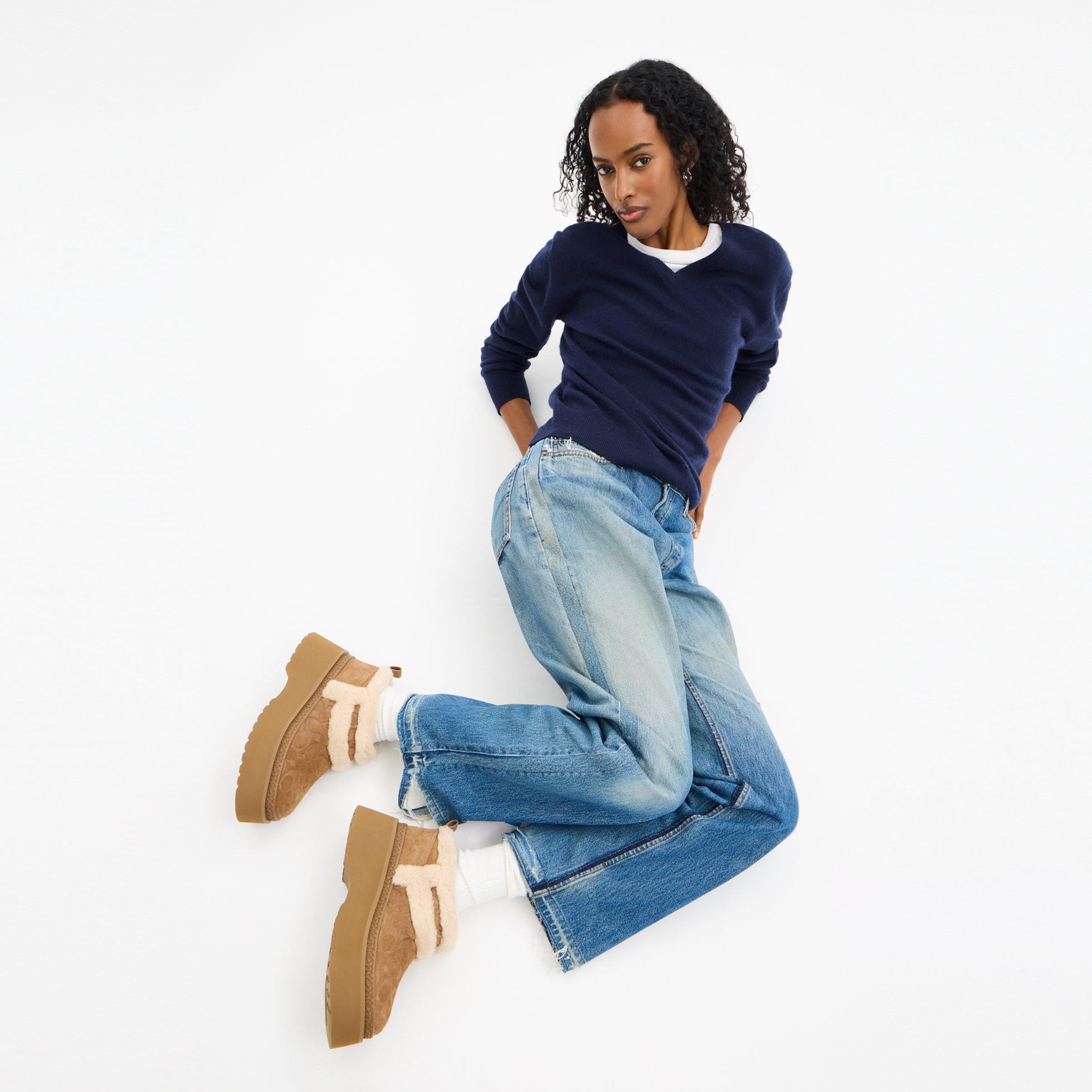 Tobacco - Coach - Women's Christina Flat Ankle Boots - 3