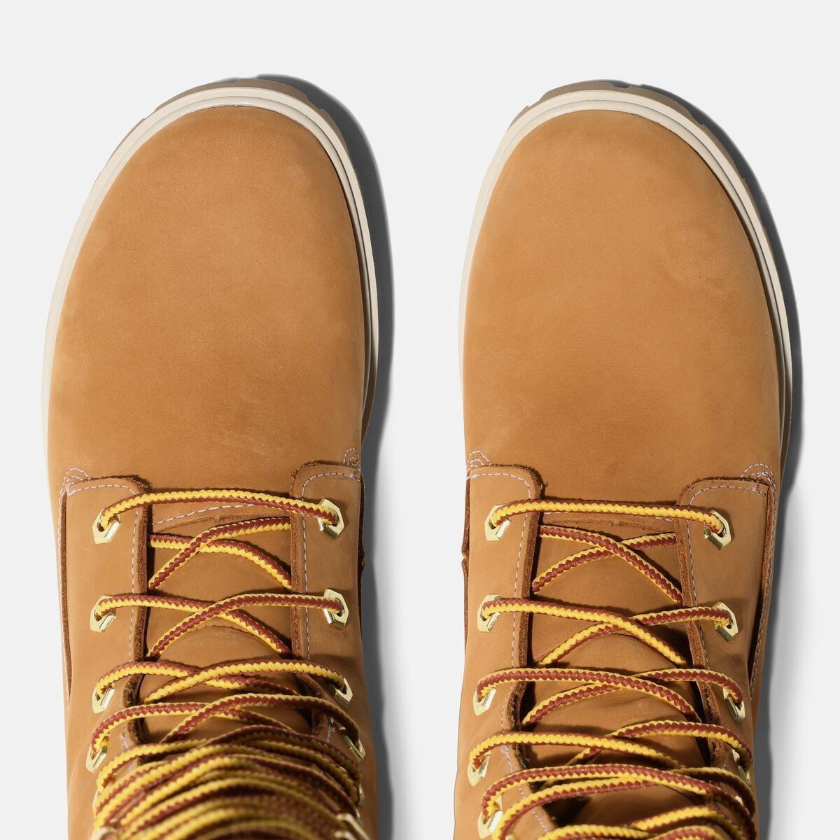 Wheat - Timberland - Women's Premium 14-Inch Lace-Up Knee High Boots - 2