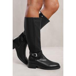 Wheres That From Detail Knee High Boots