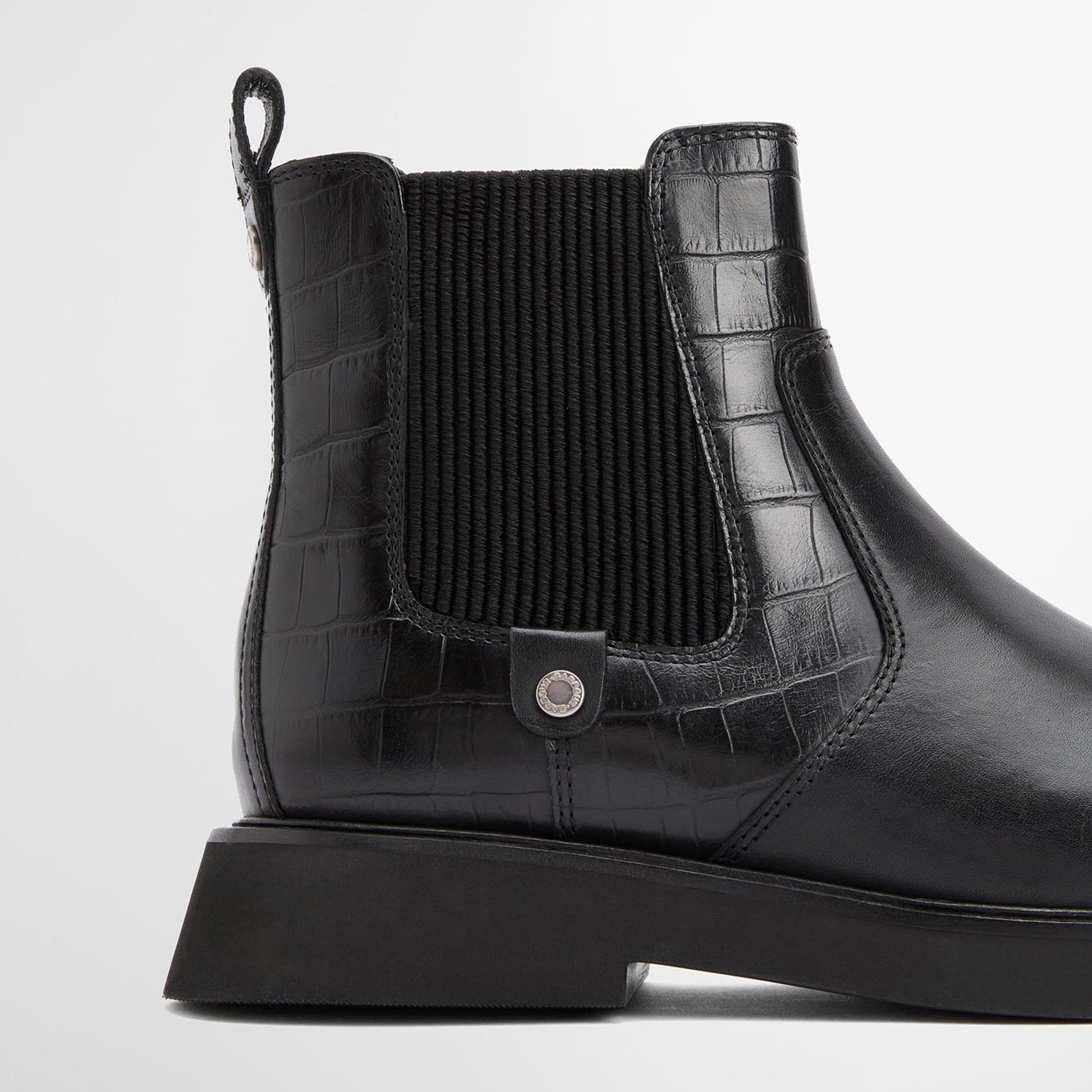 Black - Barbour - Delfina Chelsea Boots - 4