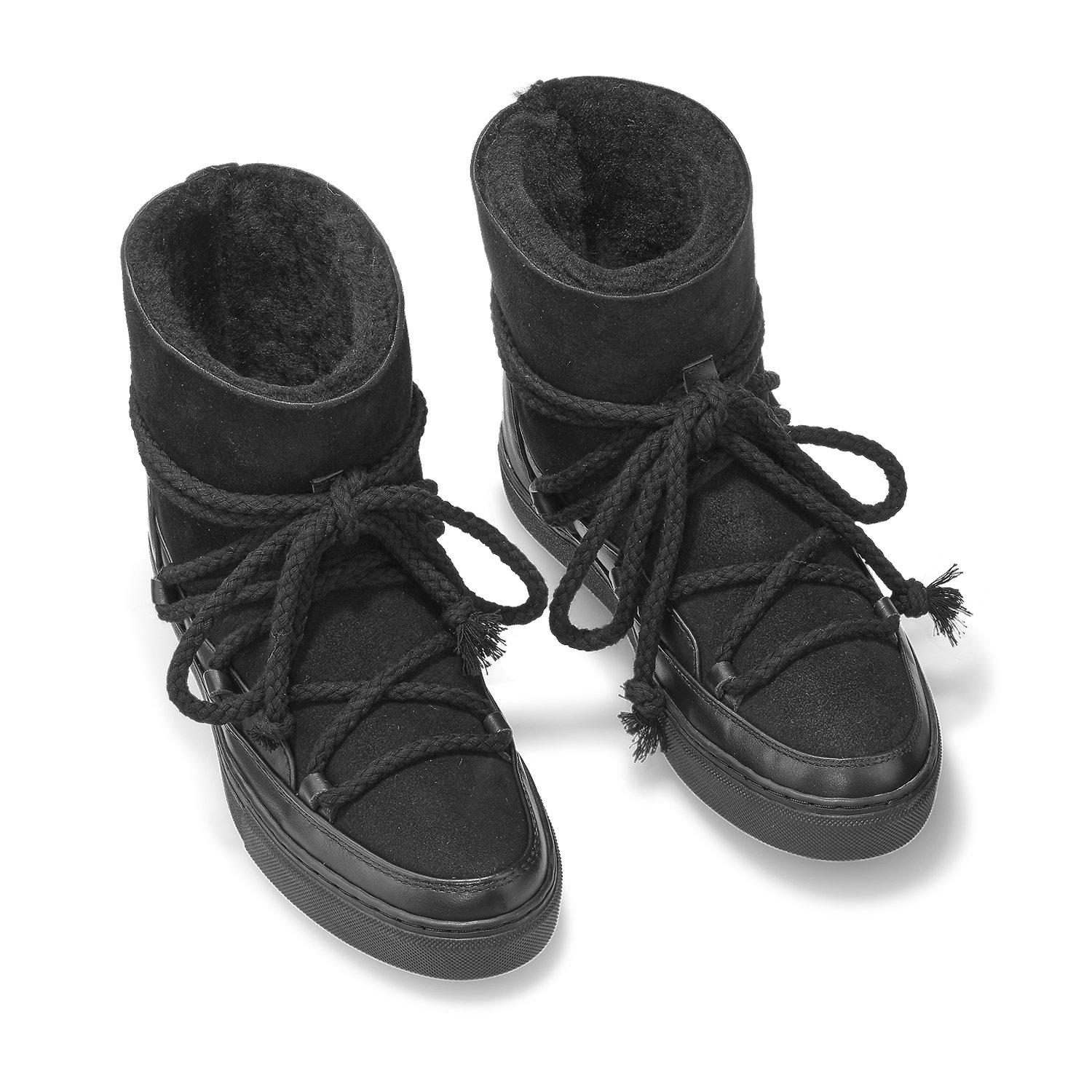 Black - Inuikii - Womens Classic Snug Boot - 4