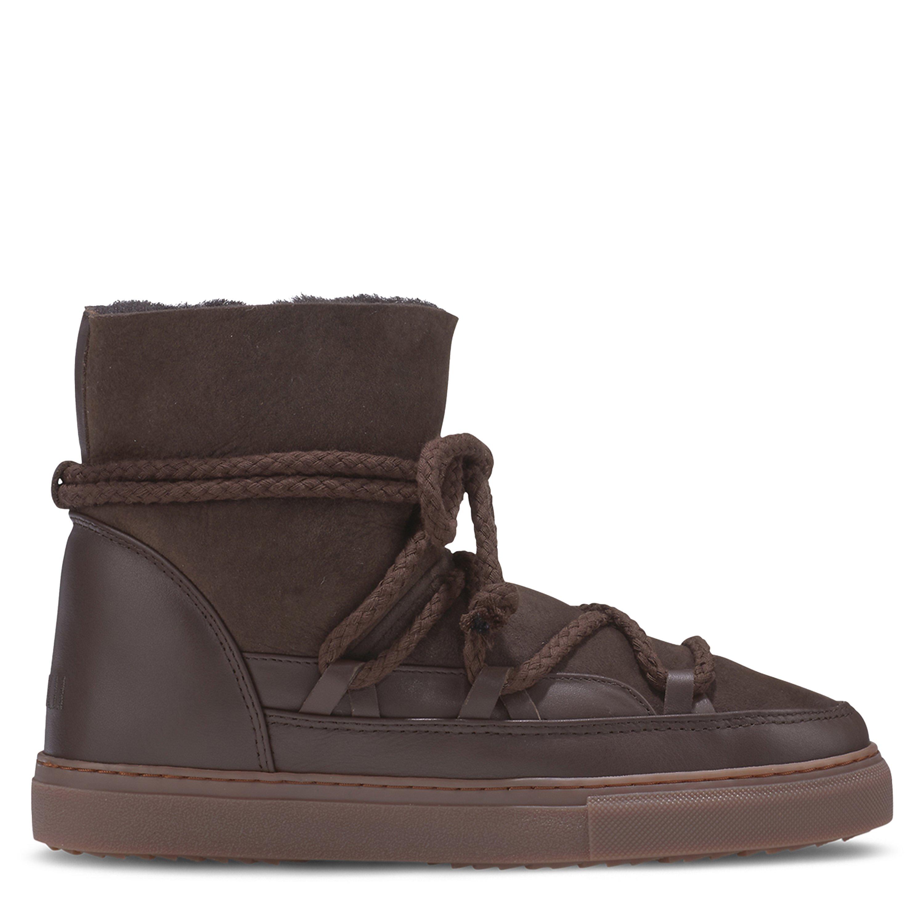 Inuikii Womens Classic Snug Boot - Dark Brown - Size 4 (37)