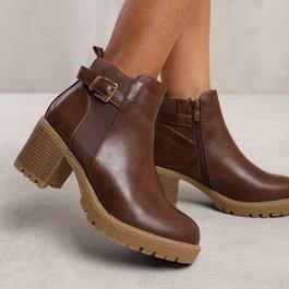 Wheres That From Kali Ankle Heeled Boot