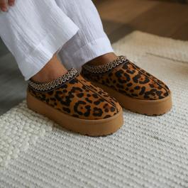 Wheres That From Embroidered Low Ankle Slipper Boots