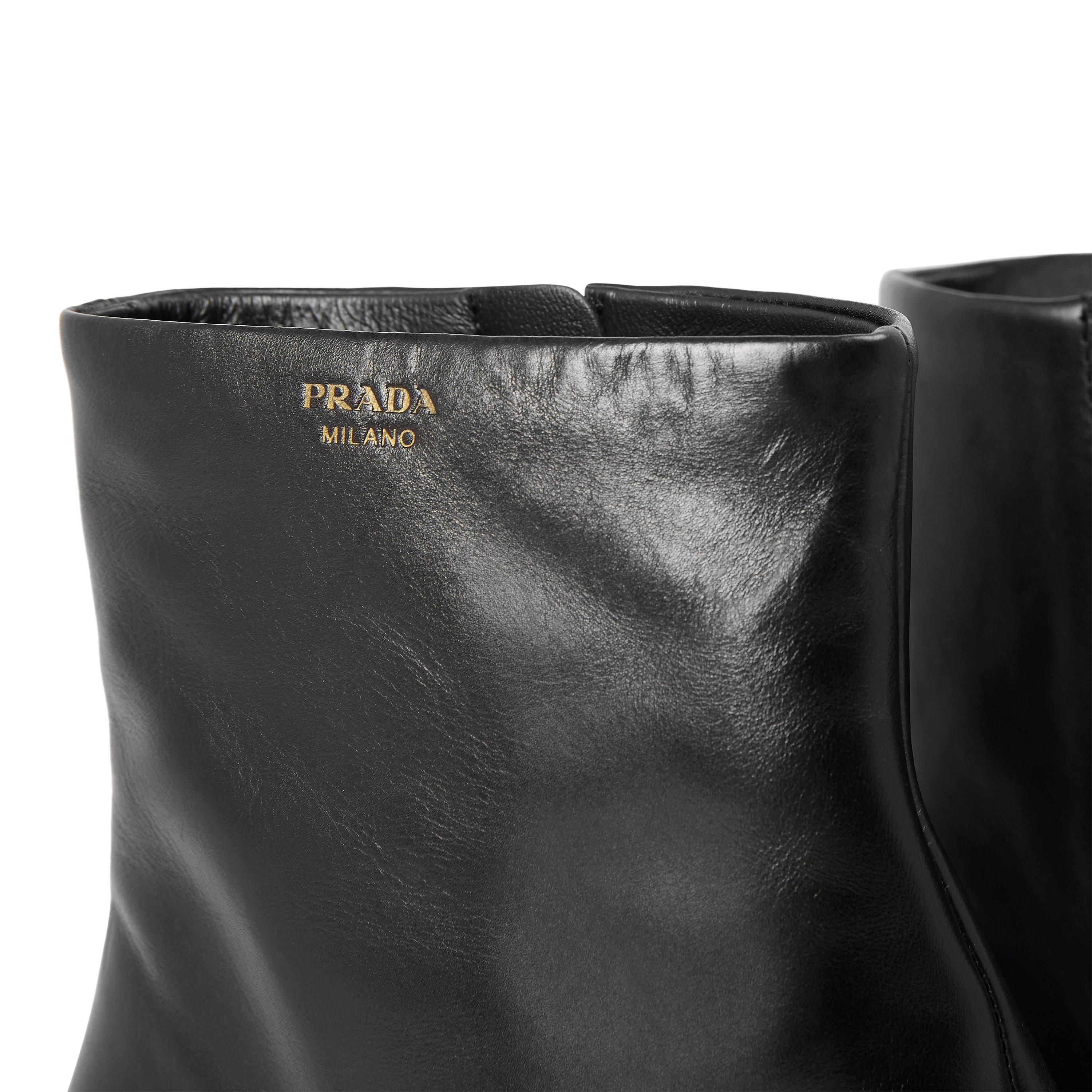 Nero - Prada - Prada Block heel Boo Ld64 - 3