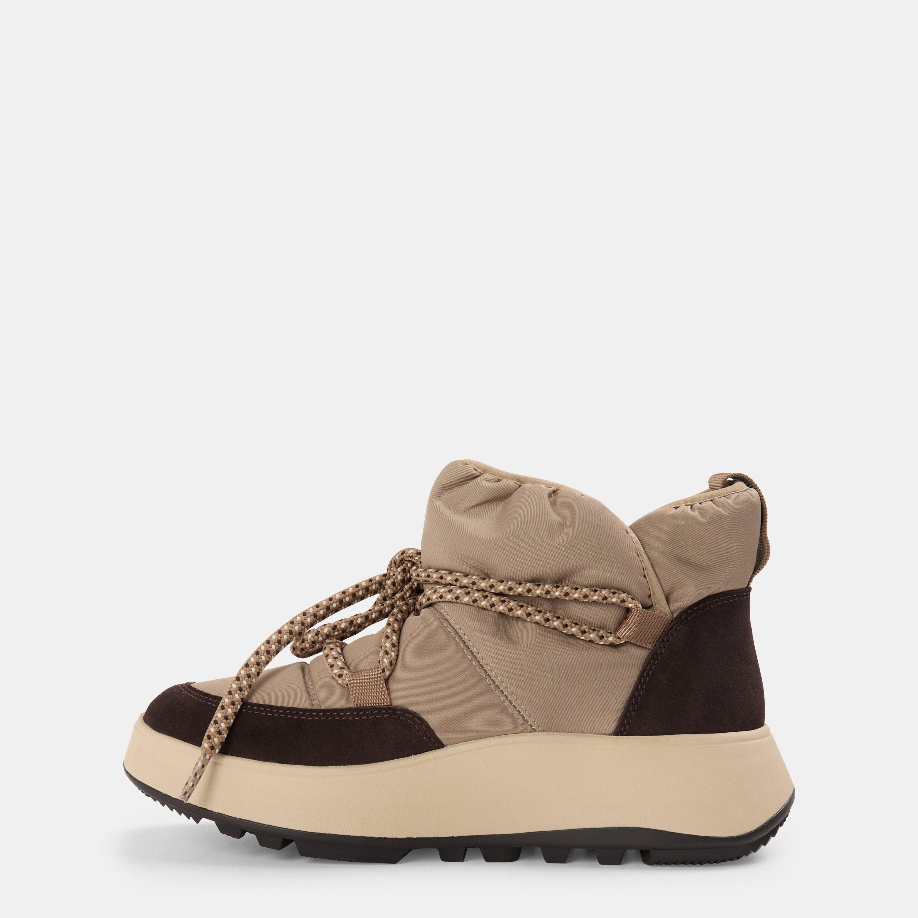 Taupe - Fitflop - Women's Mesh Flat Ankle Boots - 2