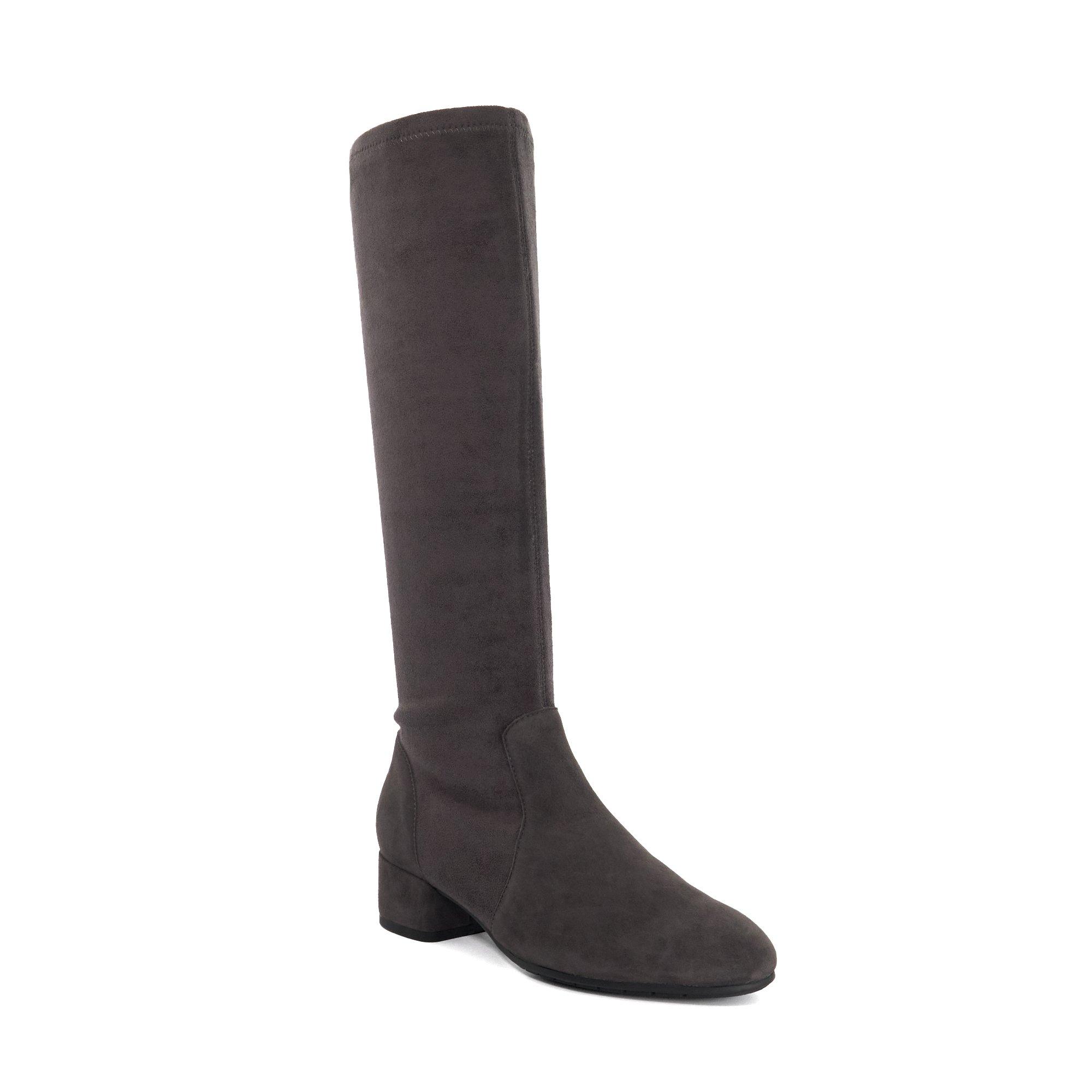 Dark Grey Suede - Dune London - Dune Topsys Ld71 - 2