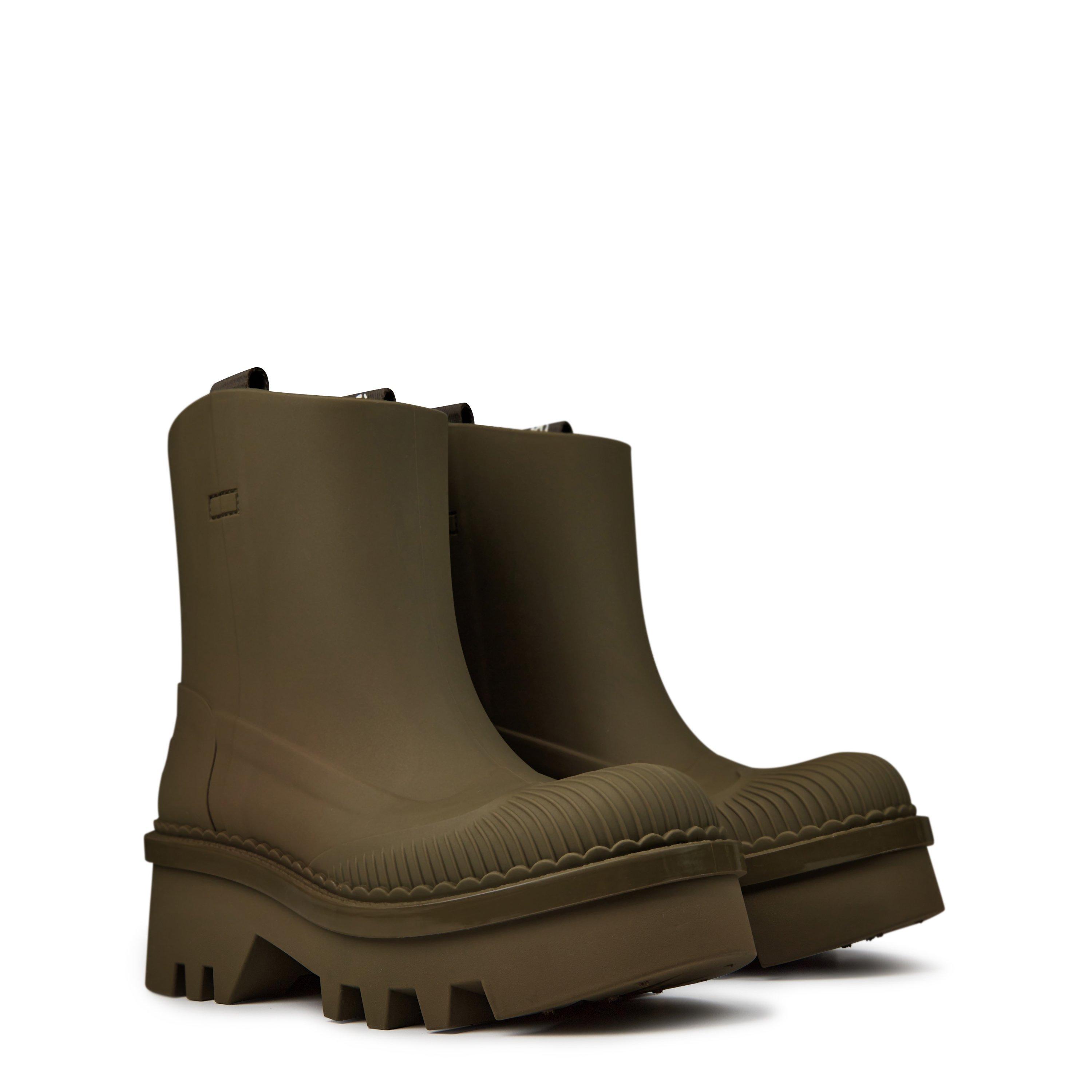 Grape Leaf - Chloe - Women's Raina Flat Ankle Boot - 3