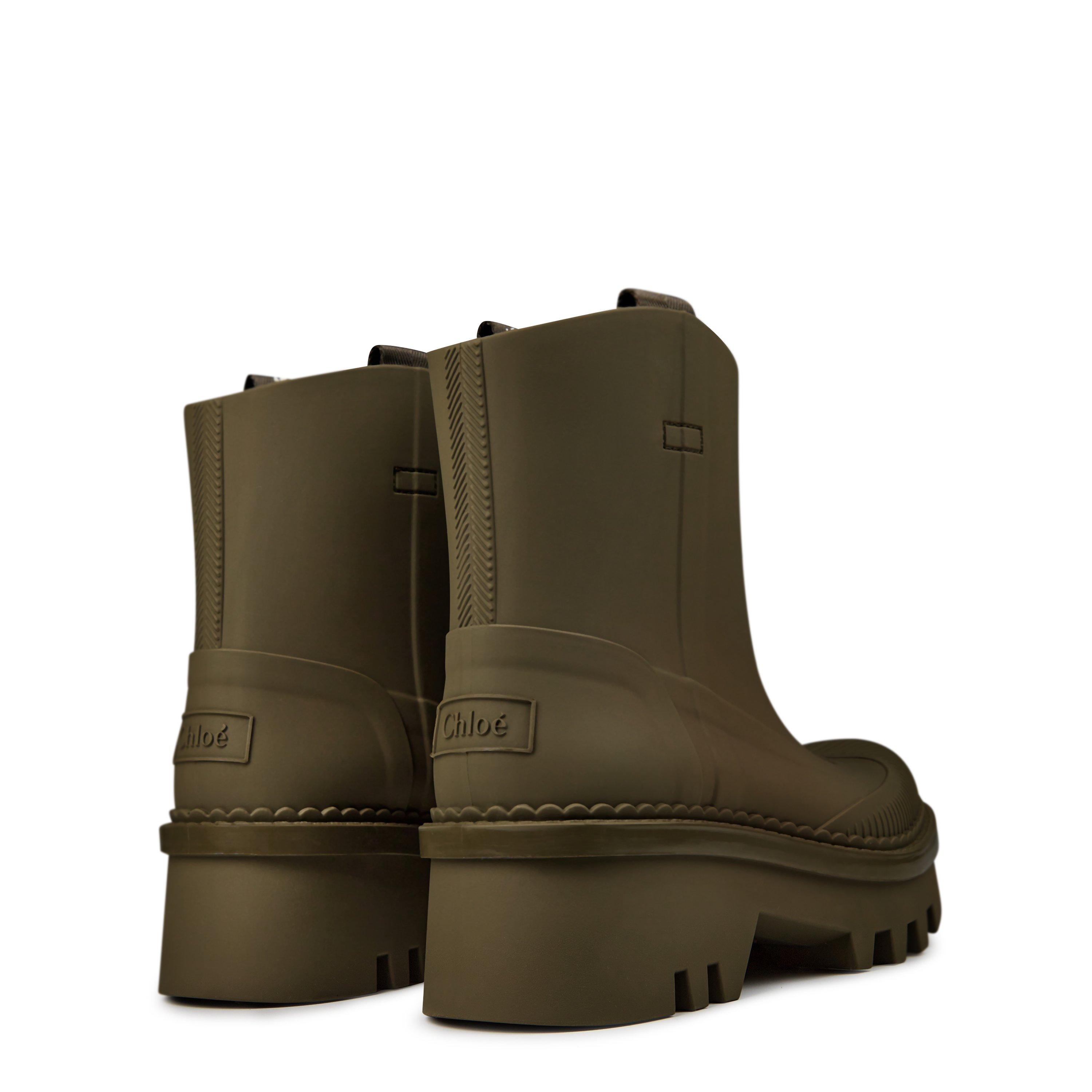 Grape Leaf - Chloe - Women's Raina Flat Ankle Boot - 4