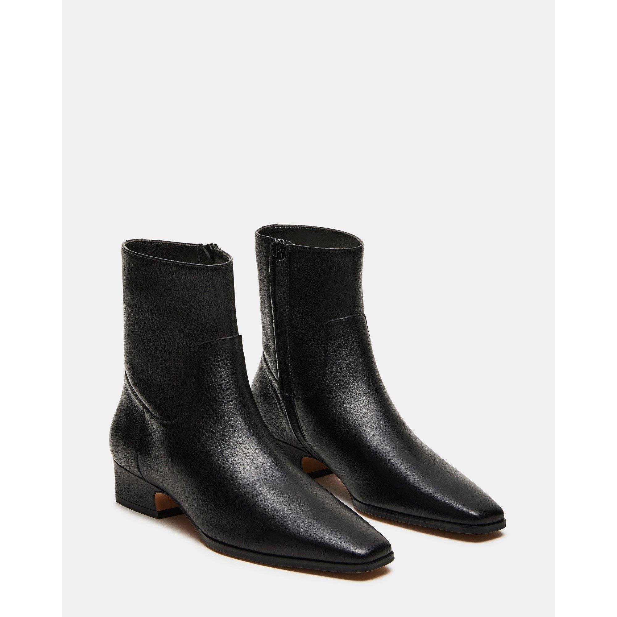 Black Leather - Steve Madden - Madden Dusty 30H AB Ld64 - 2