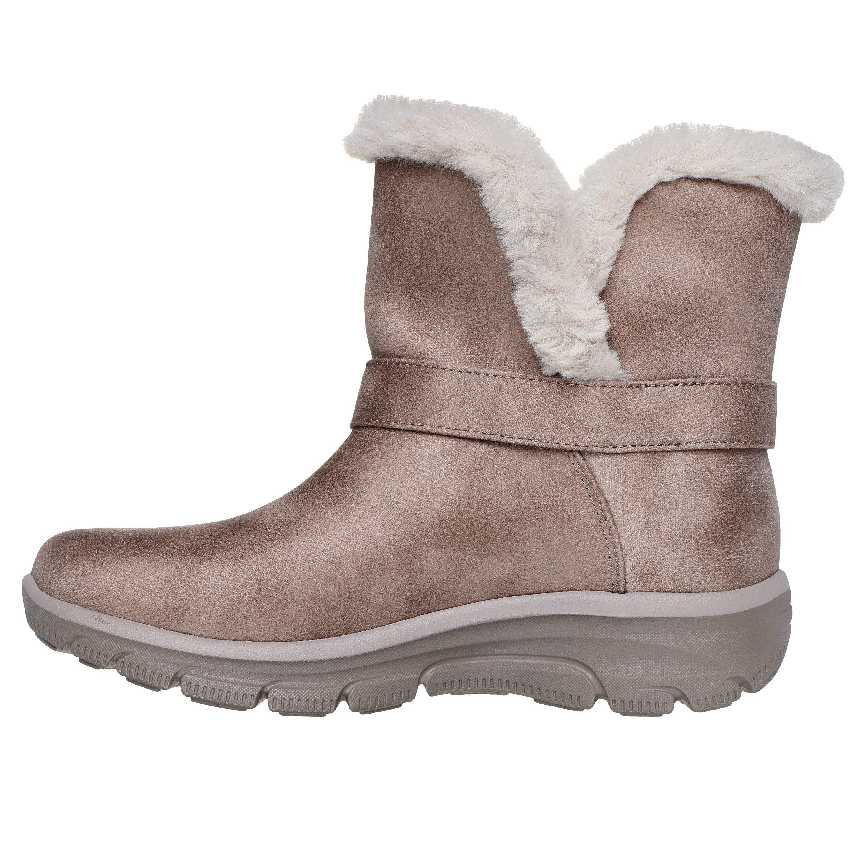 Dunkle Schokolade mit Buchweizen. - Skechers - Easy Going Dreamers Move Ankle Boots Womens - 2