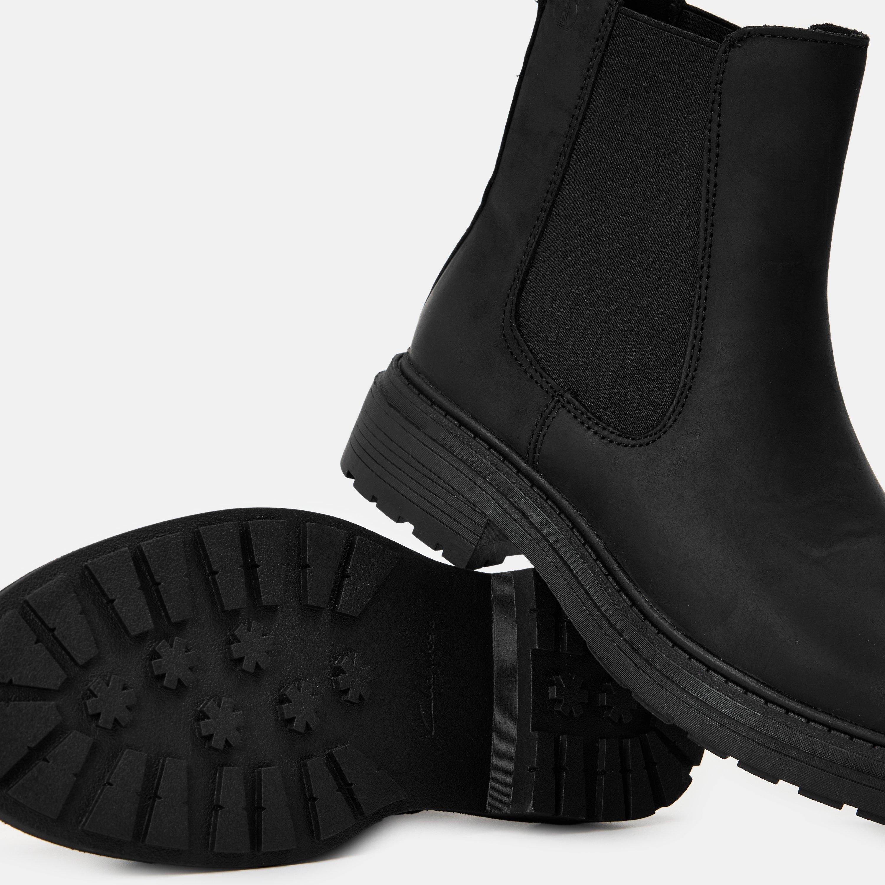 Black Leather - Clarks - Women's Orinoco3 Chelsea Boots - 3