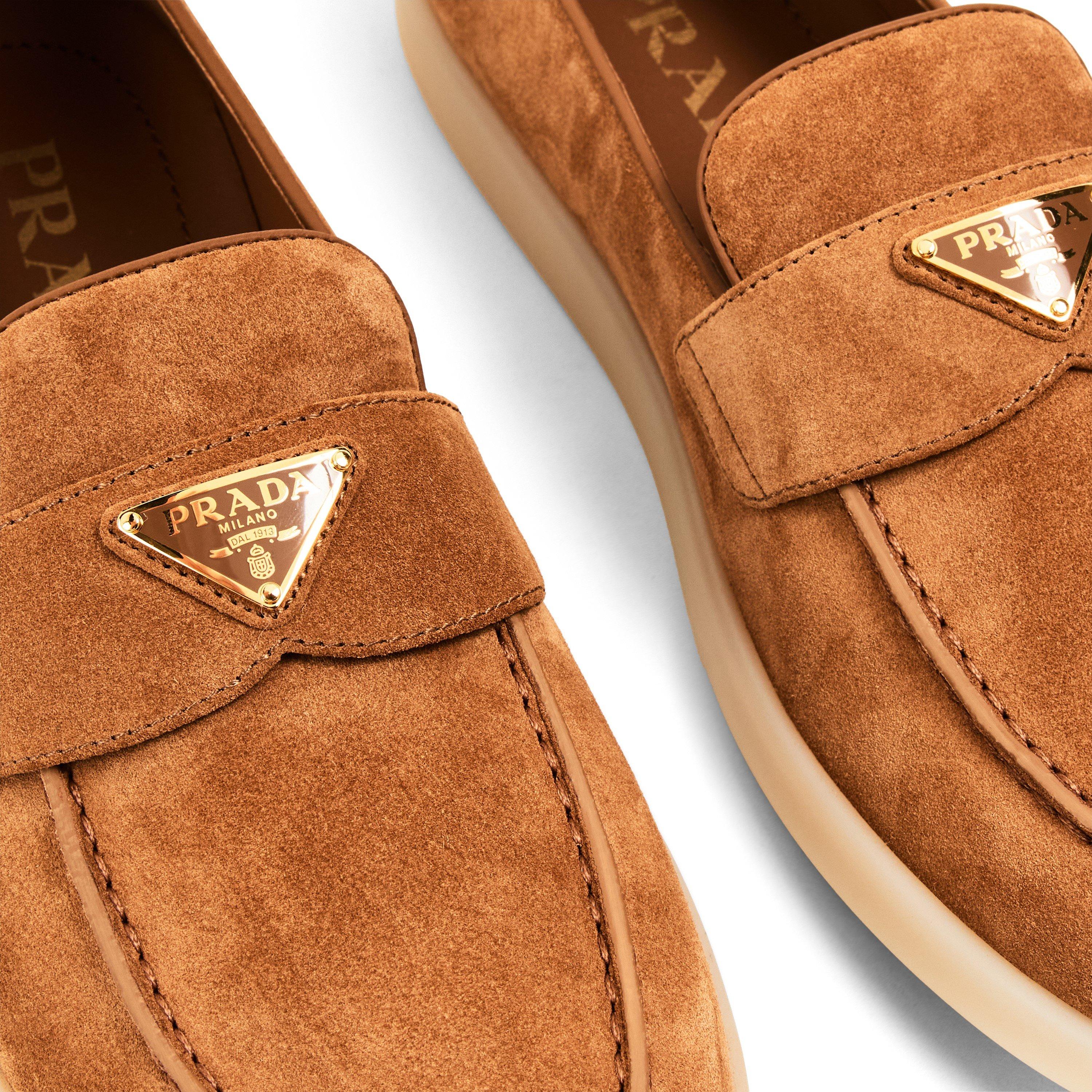 Cannella - Prada - Suede Leather Loafers - 3