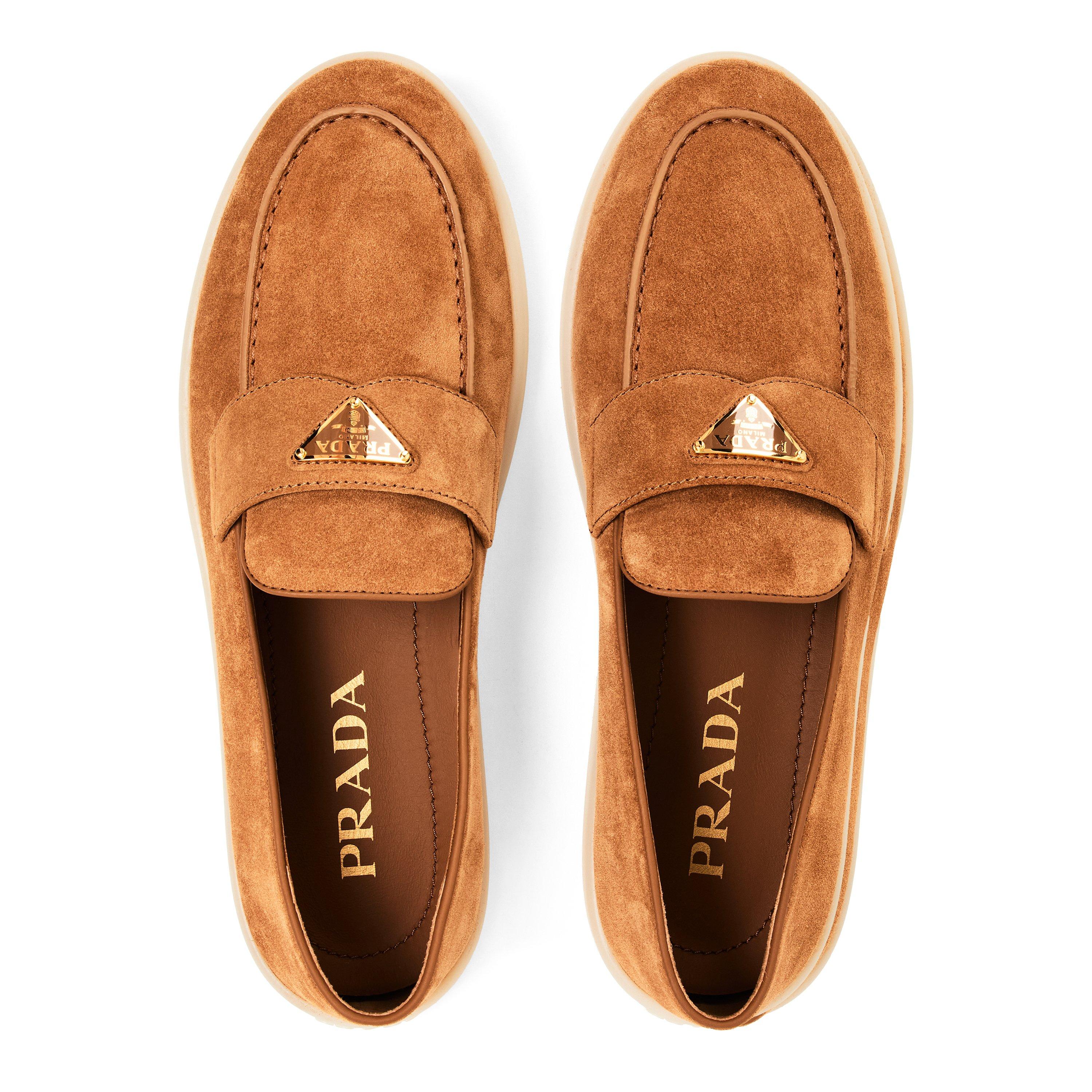 Cannella - Prada - Suede Leather Loafers - 4
