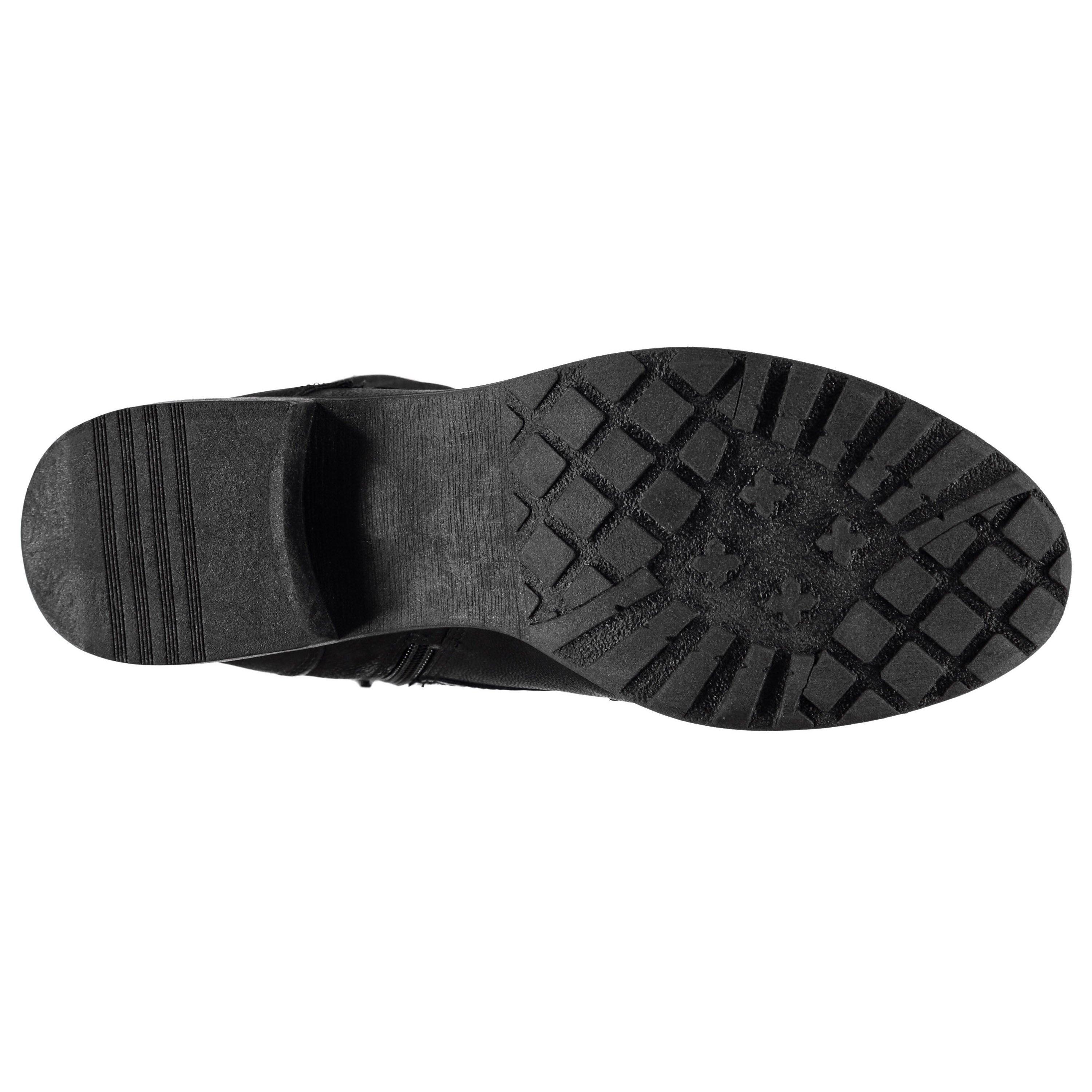 Black - Linea - Military Boots - 2