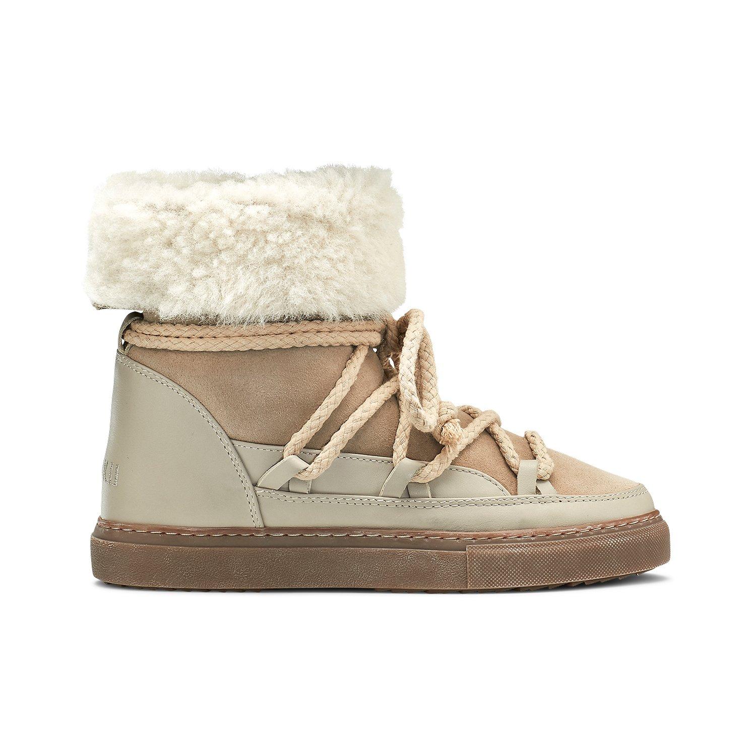 Beige - Inuikii - Women's Classic High Soft Lined Snug Boots - 1