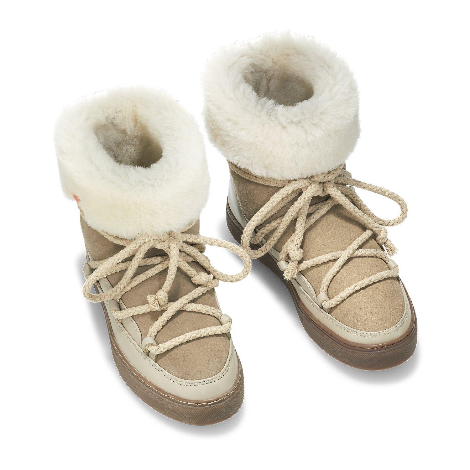 Beige - Inuikii - Women's Classic High Snug Boots - 4