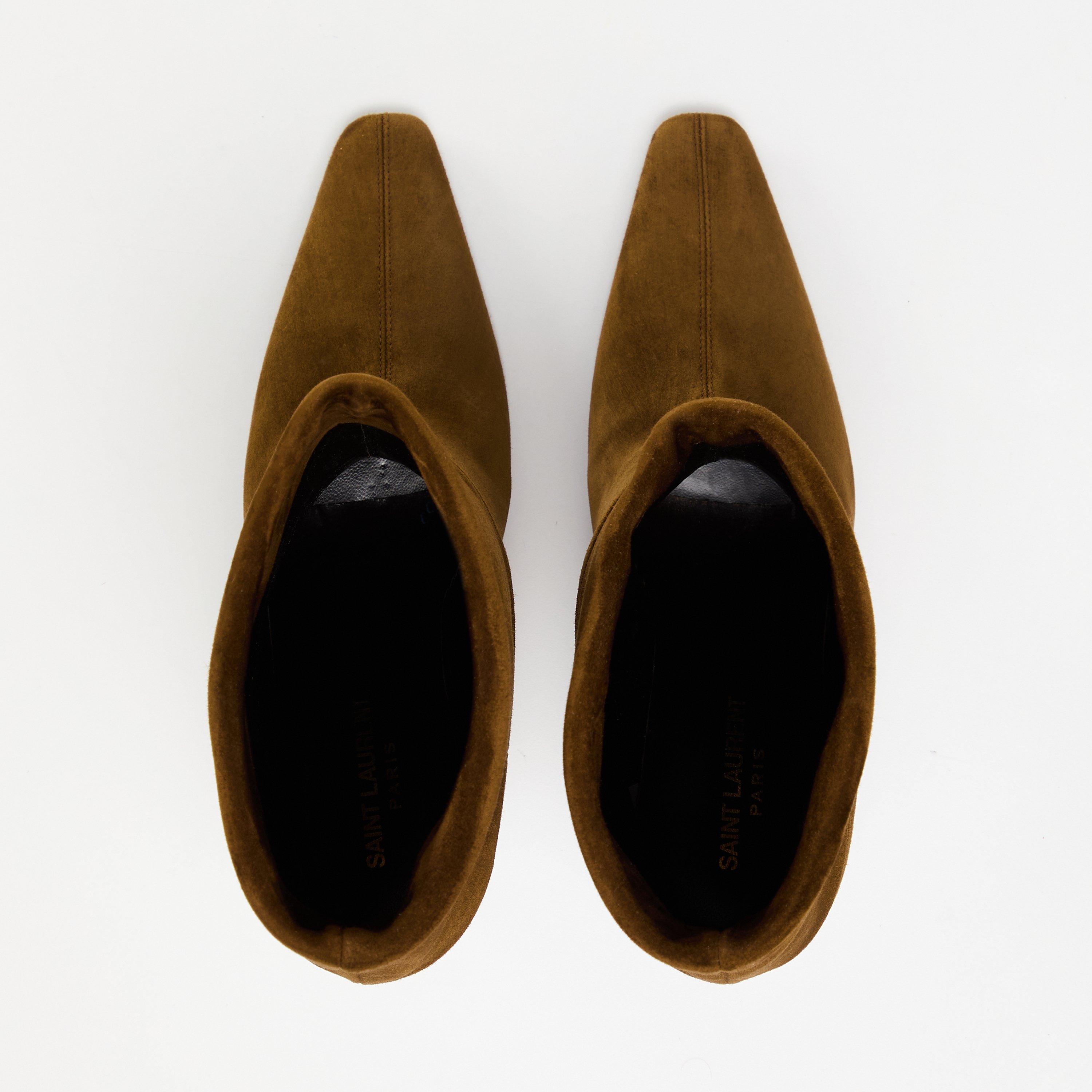 Land - Saint Laurent - Women's Heeled Ankle Boots - 5