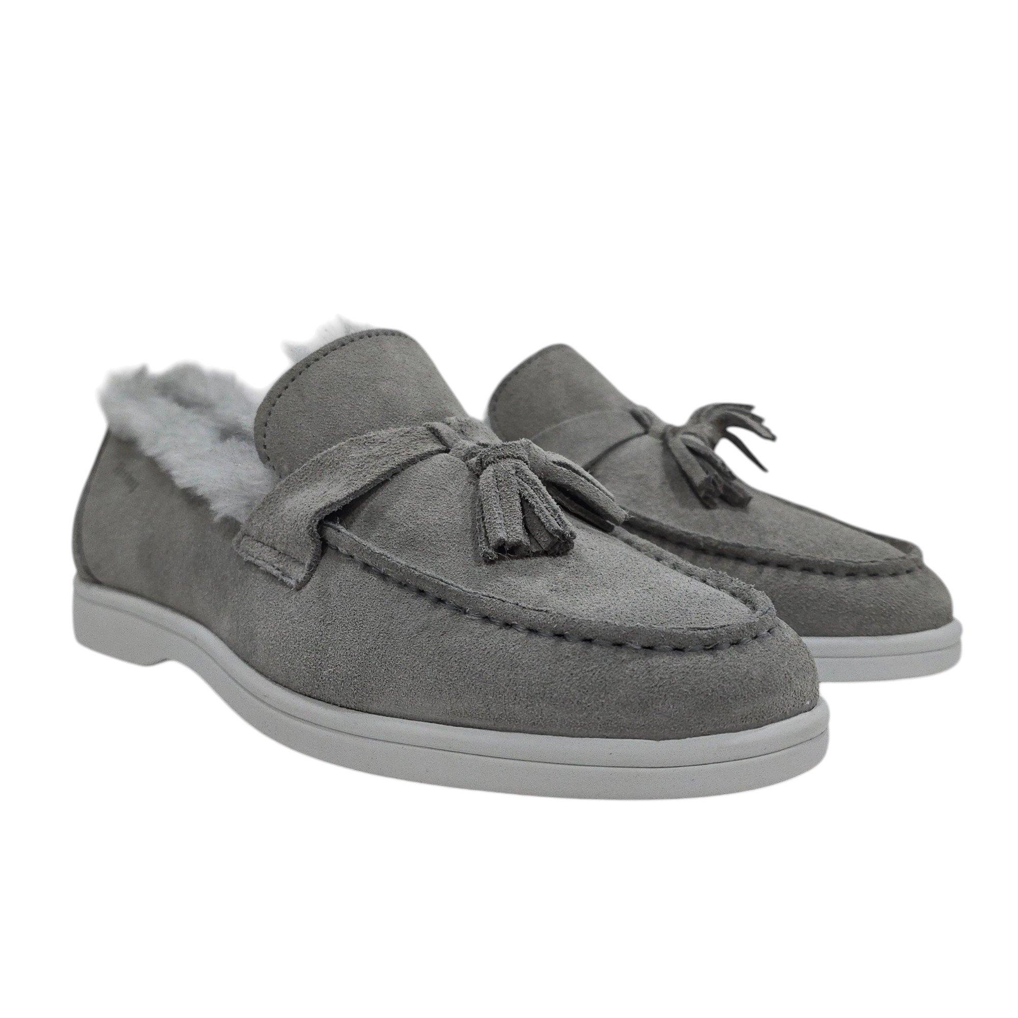 Light Grey - Firetrap - Womens Loro Boat Shoes - 3