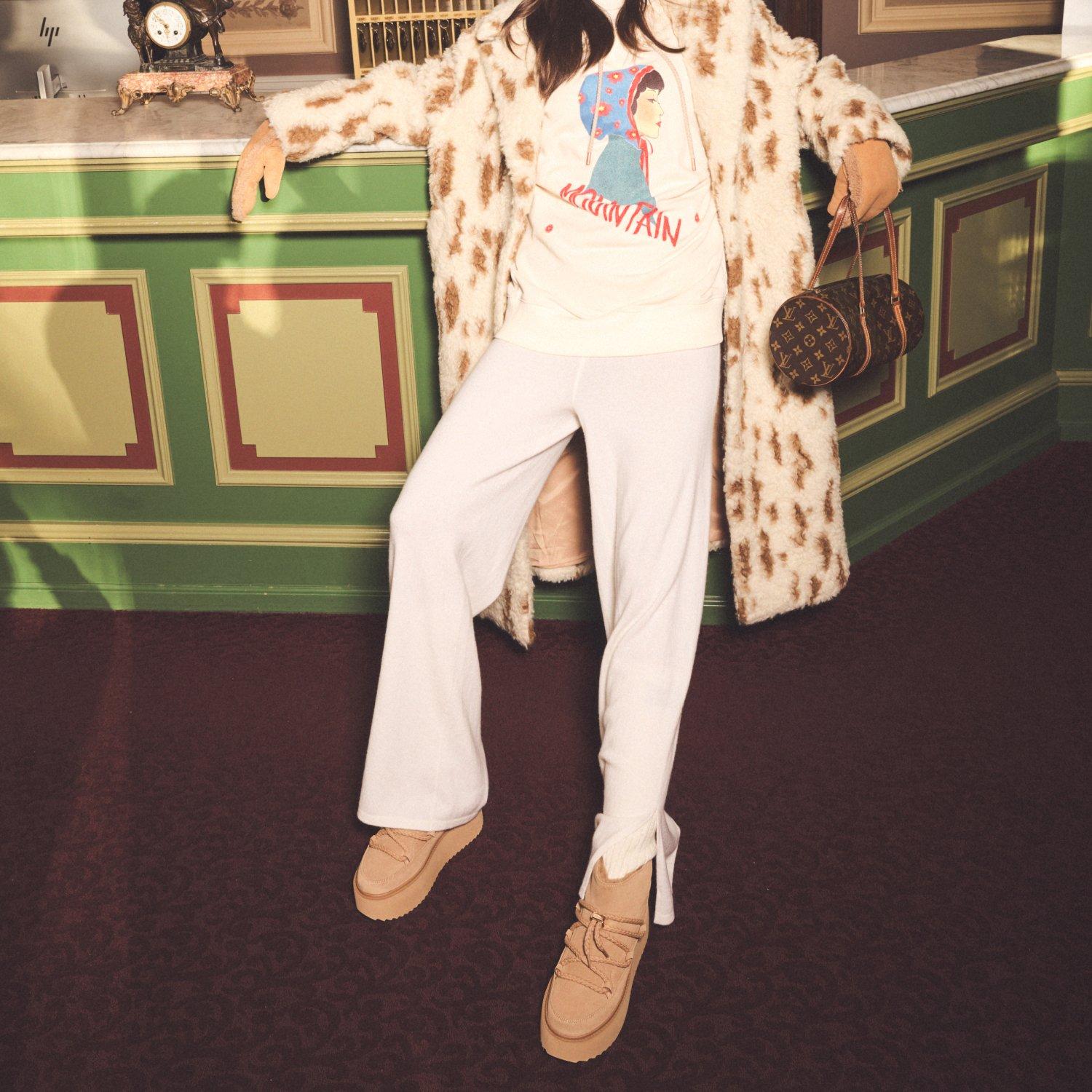 Sand - Inuikii - Women's Low Platform Snug Boots - 4