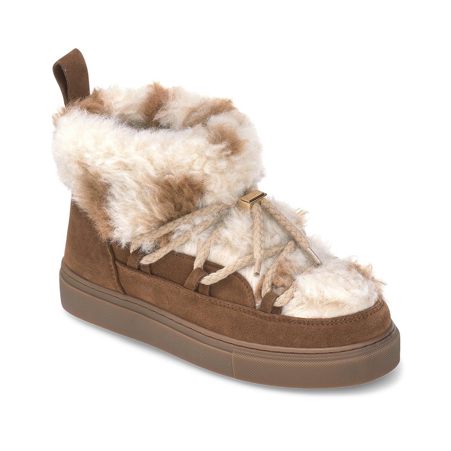 Ecru - Inuikii - Women's Teddy Low Snug Boots - 2