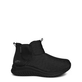 Skechers Heather Jersey Chelsea Pull-On Flat Ankle Boot