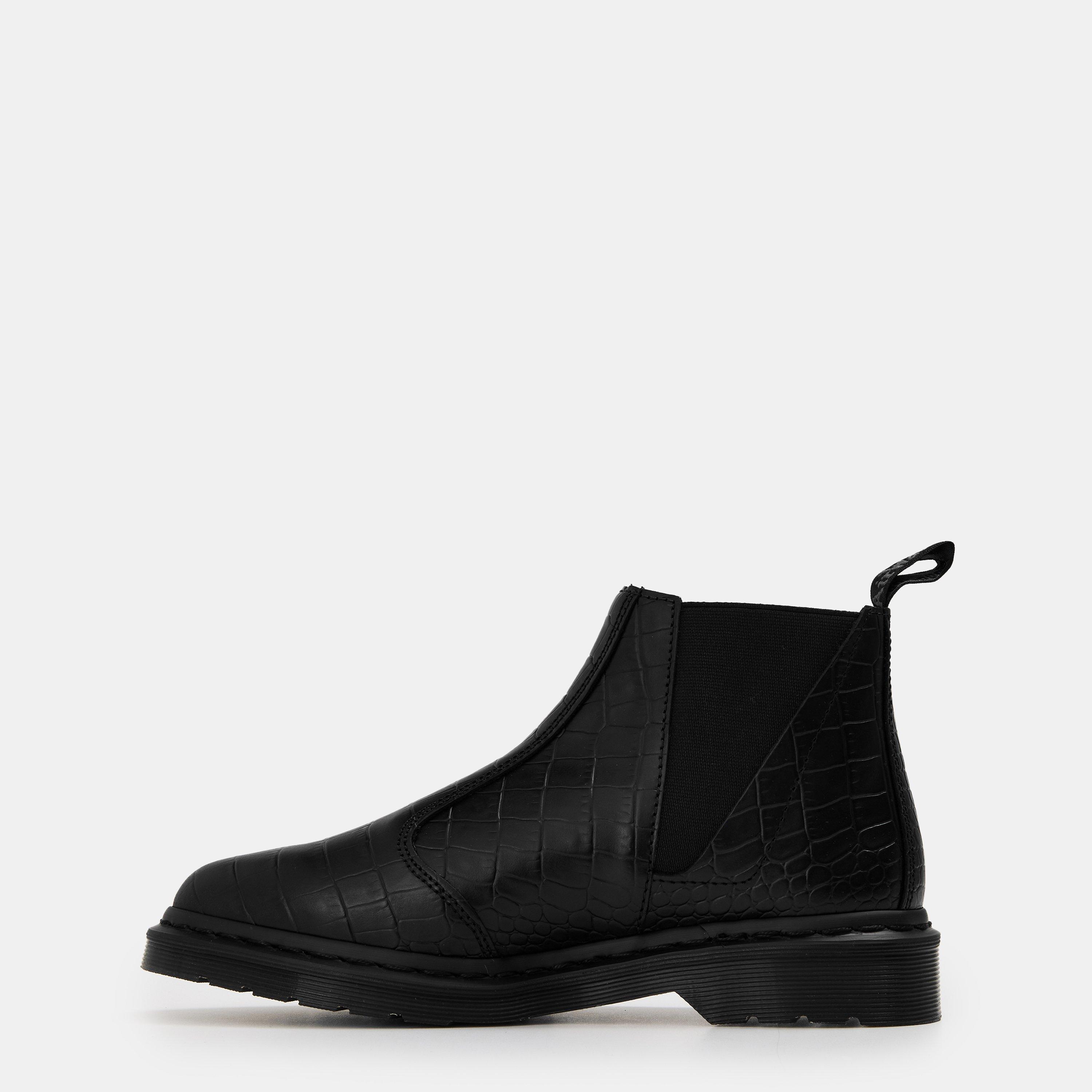 Black Croco - Dr Martens - Bianca Chelsea Boots - 2