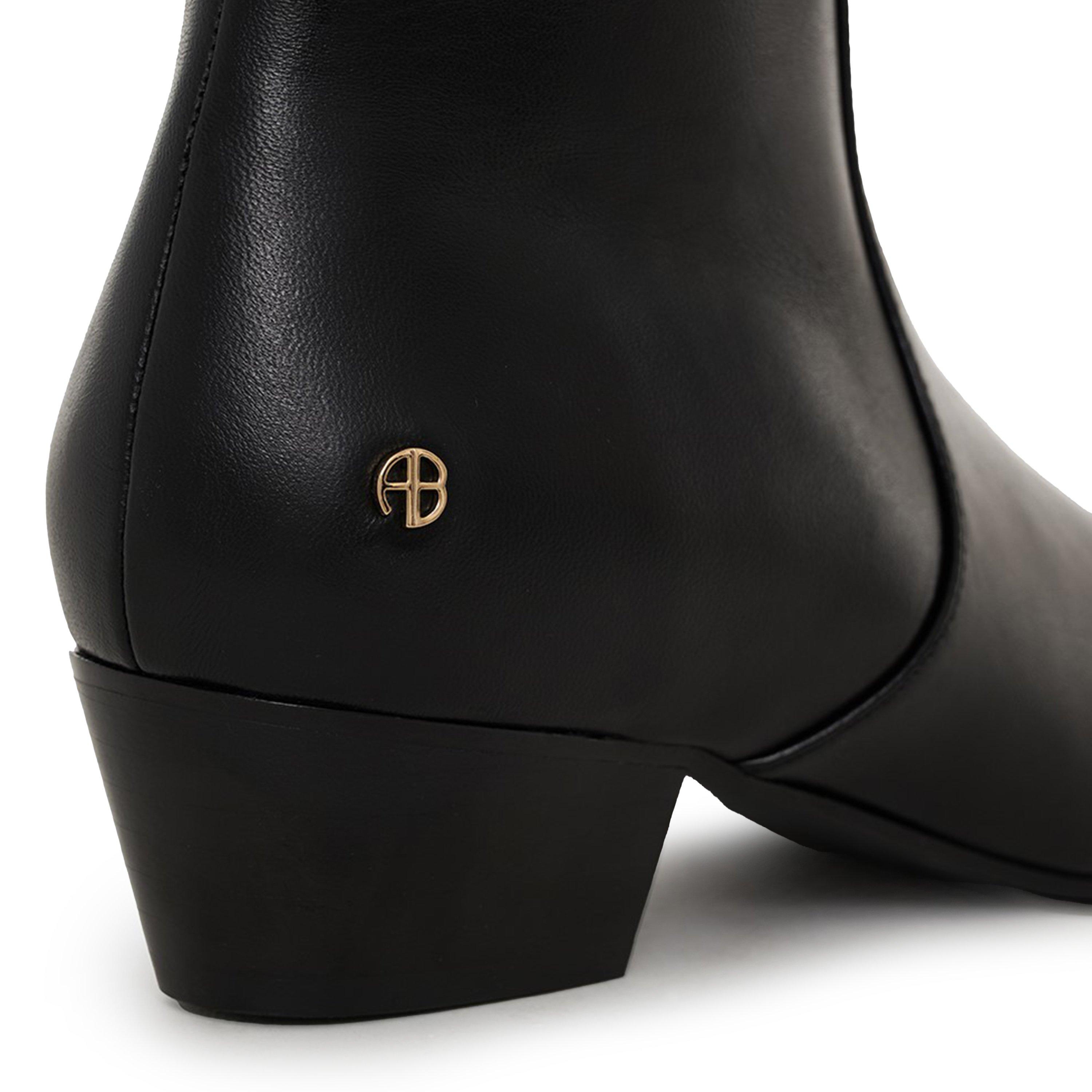 Black - Anine Bing - Womens Freya Flat Boots - 5