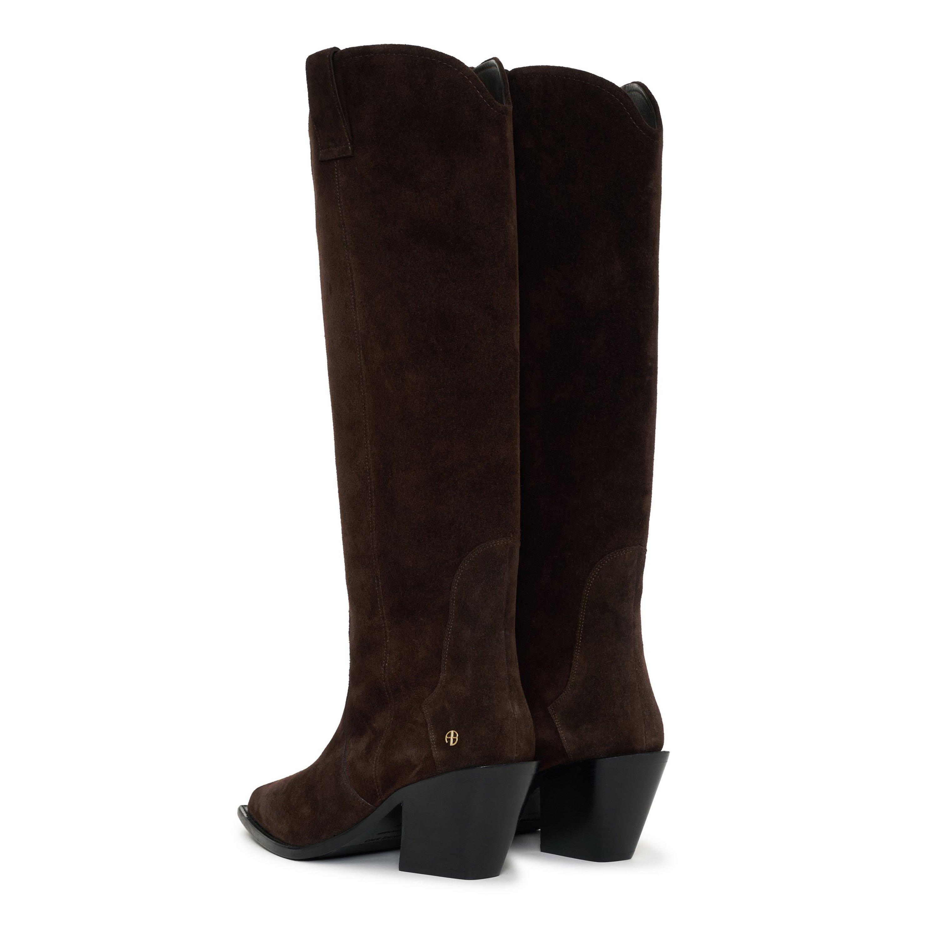 Dark Brown - Anine Bing - Womens Tall Tania Boots - 3