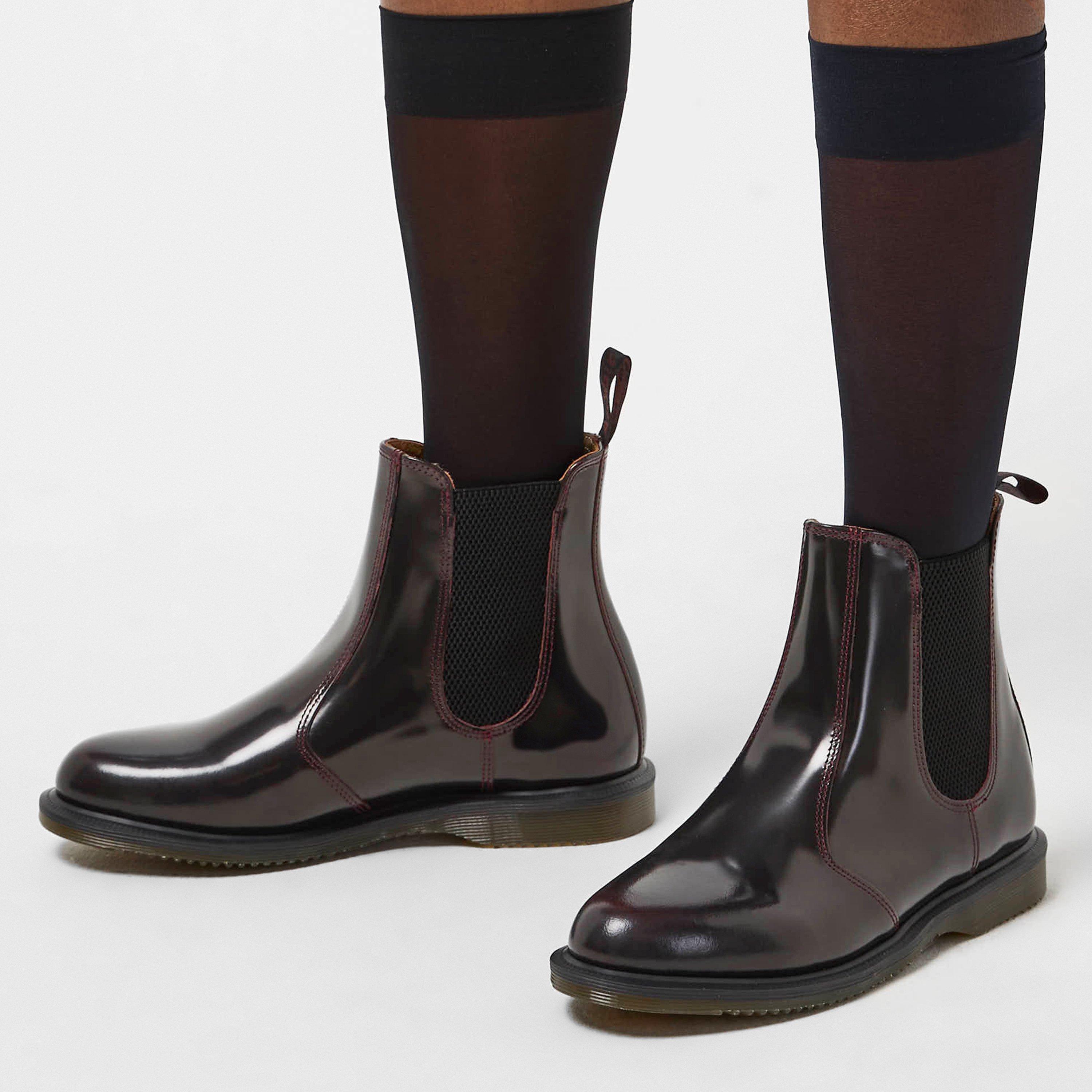 Cherry Red - Dr Martens - Doc M Flora Ld54 - 3