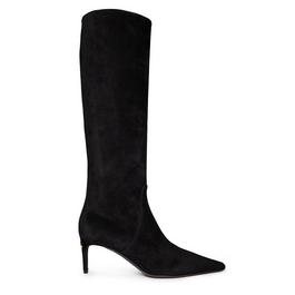 Dolce and Gabbana Women's Point Knee High Boots