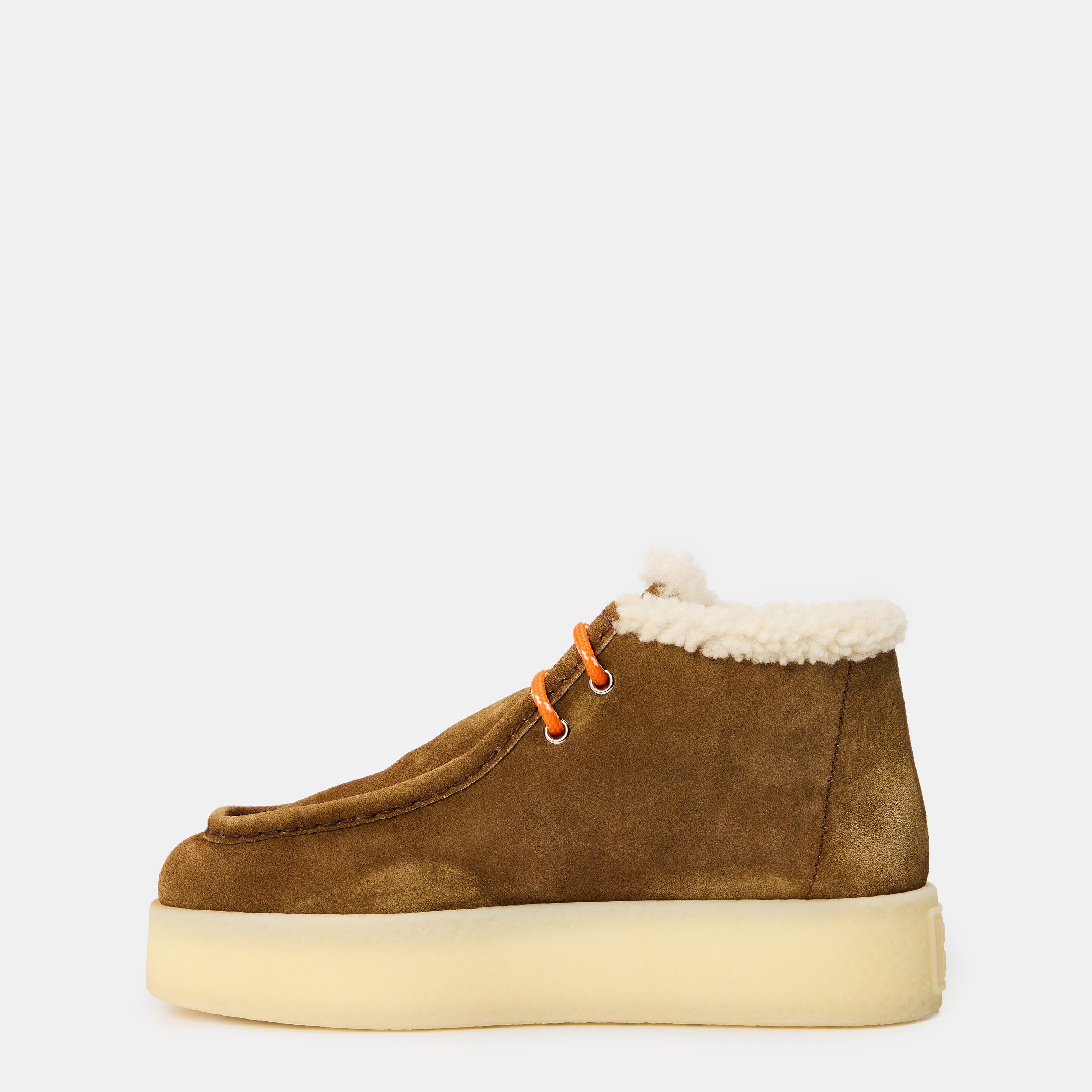 Cannella Shearl - Miu Miu - Women's Flat Ankle Boots - 2