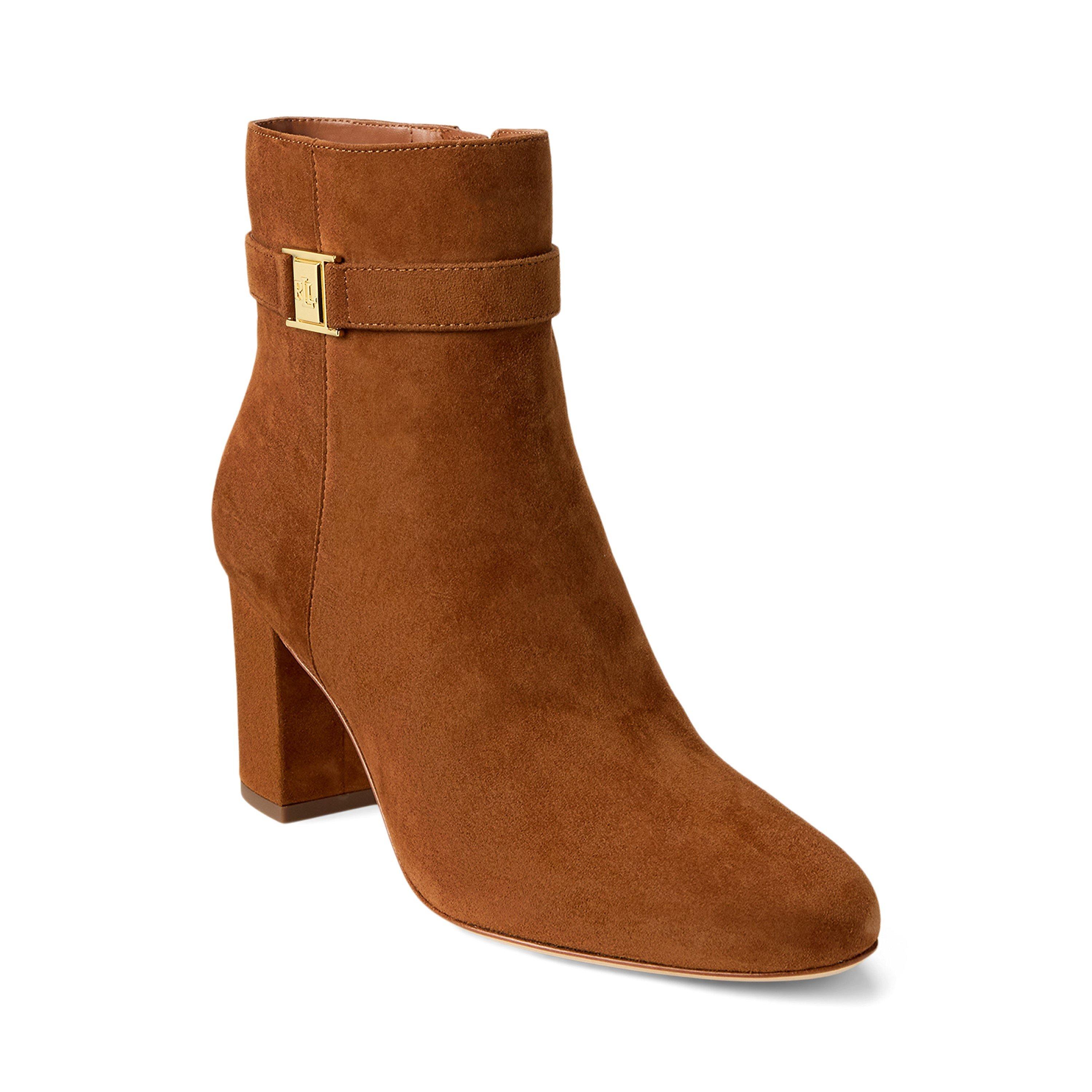 Lauren Tan - Lauren by Ralph Lauren - Women's Kellie Ankle Heeled Boot - 2