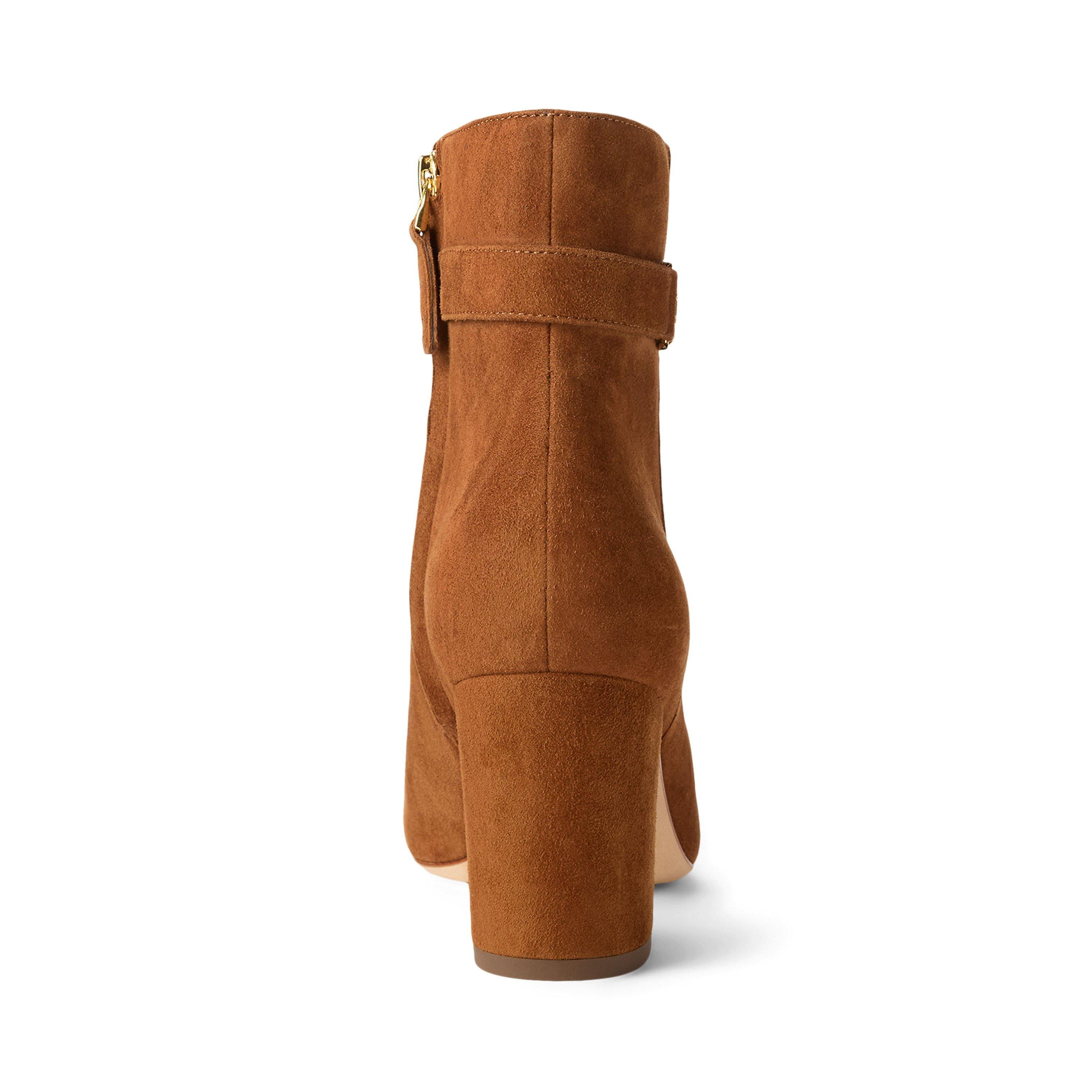 Lauren Tan - Lauren by Ralph Lauren - Women's Kellie Ankle Heeled Boot - 4