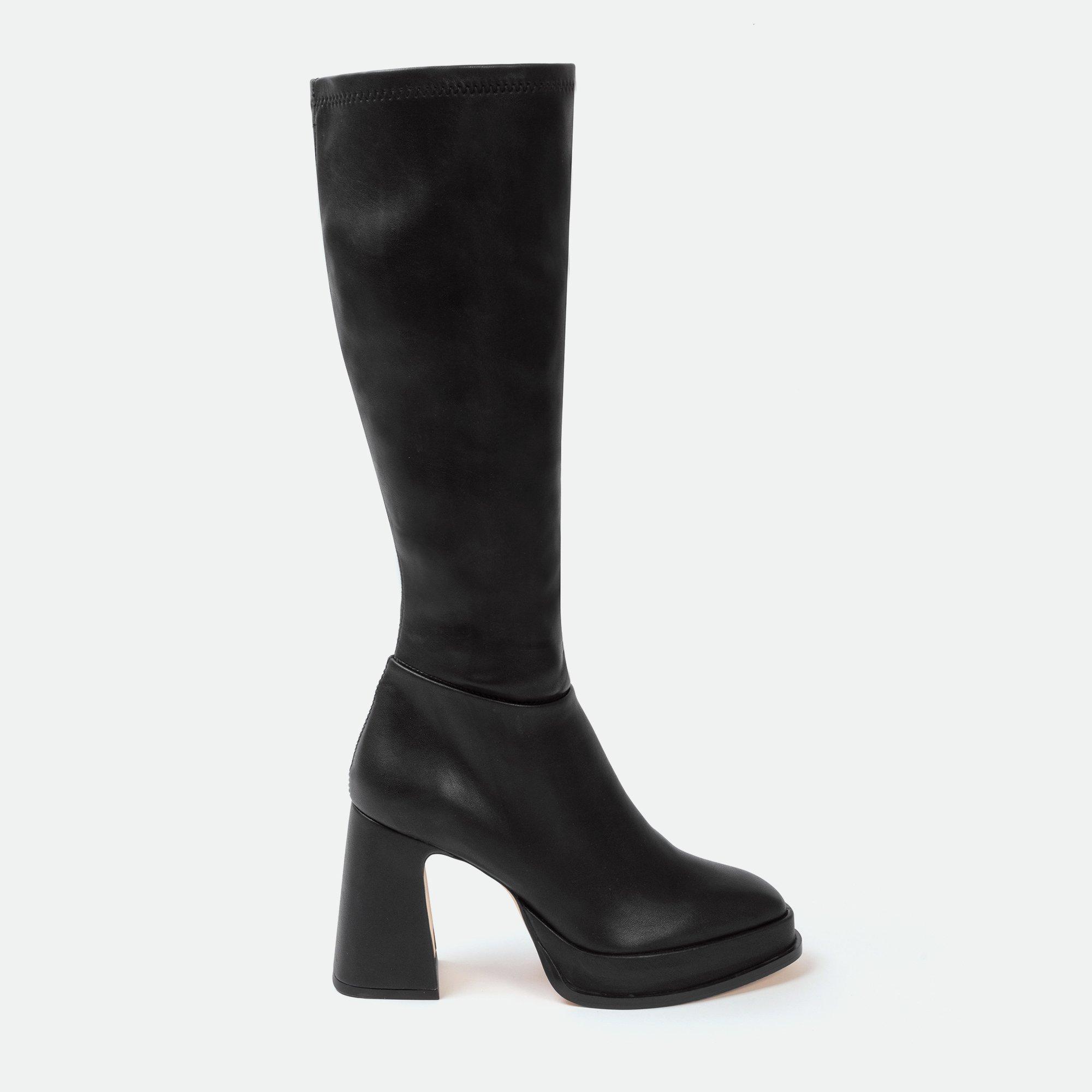 Black - I Saw It First - Knee-High Boots Woman - 1