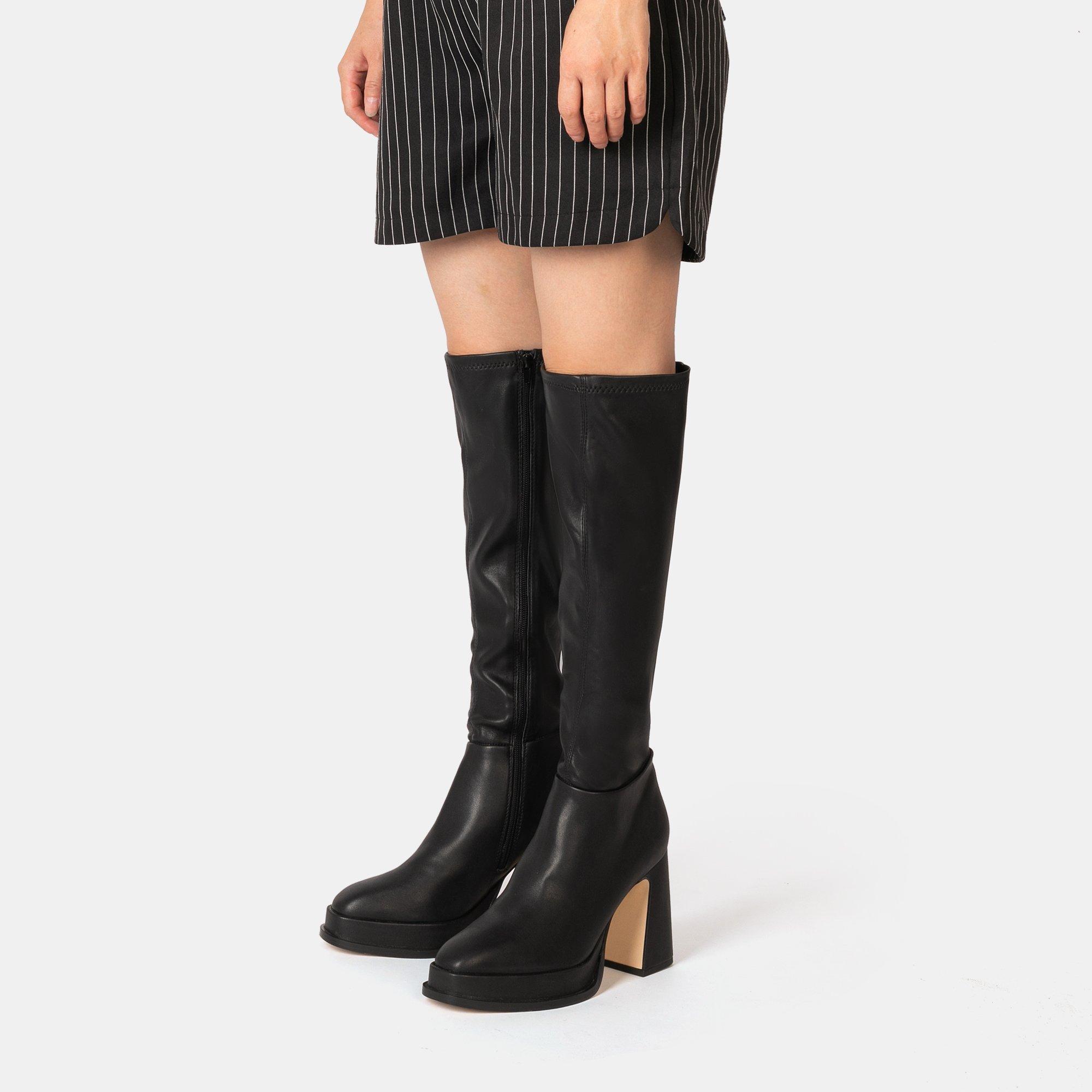 Black - I Saw It First - Saw It First Knee-High Boots Woman - 6
