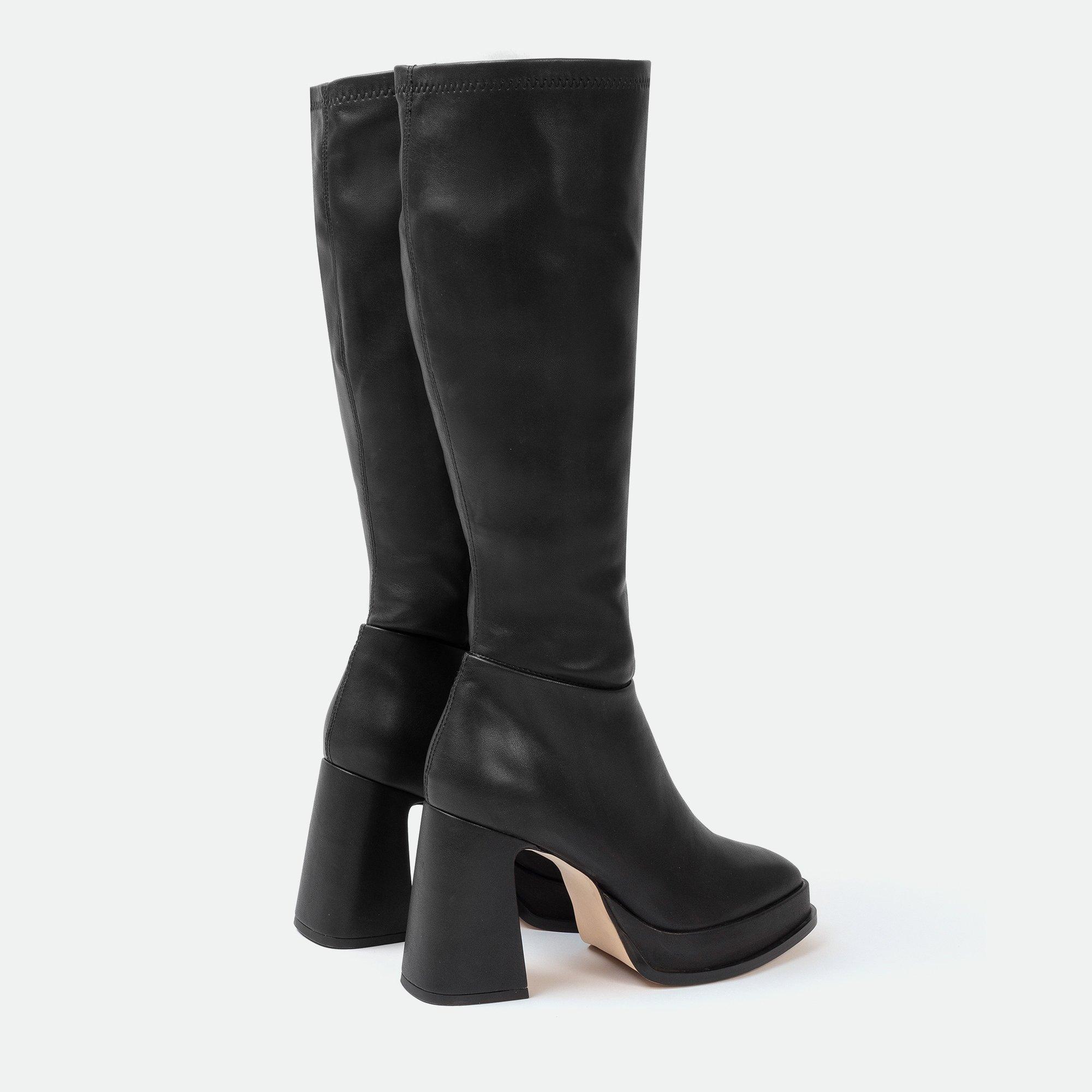 Black - I Saw It First - Saw It First Knee-High Boots Woman - 3