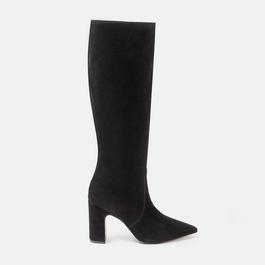 I Saw It First Saw It First Knee-High Suede Boots Woman