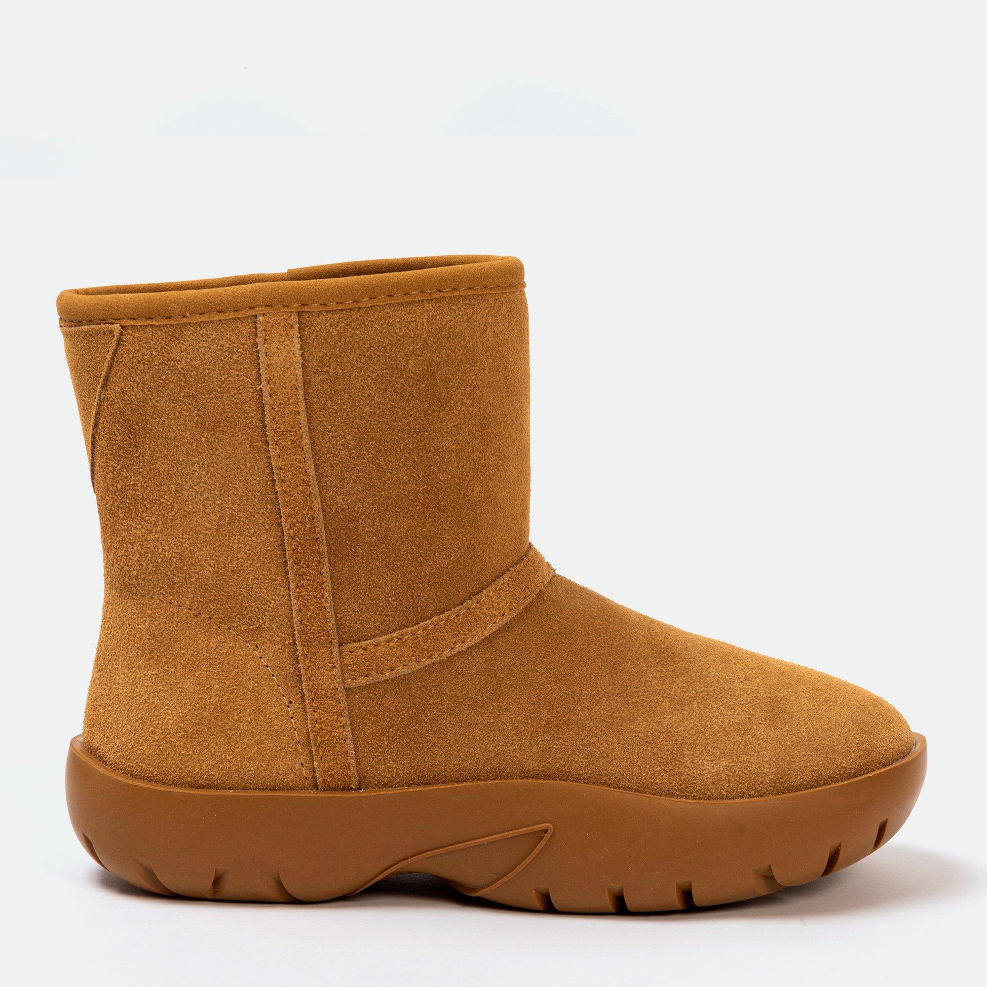 Golddigga Women's Snug Classic Slip On Ankle Boots - Chestnut - 6 (39)