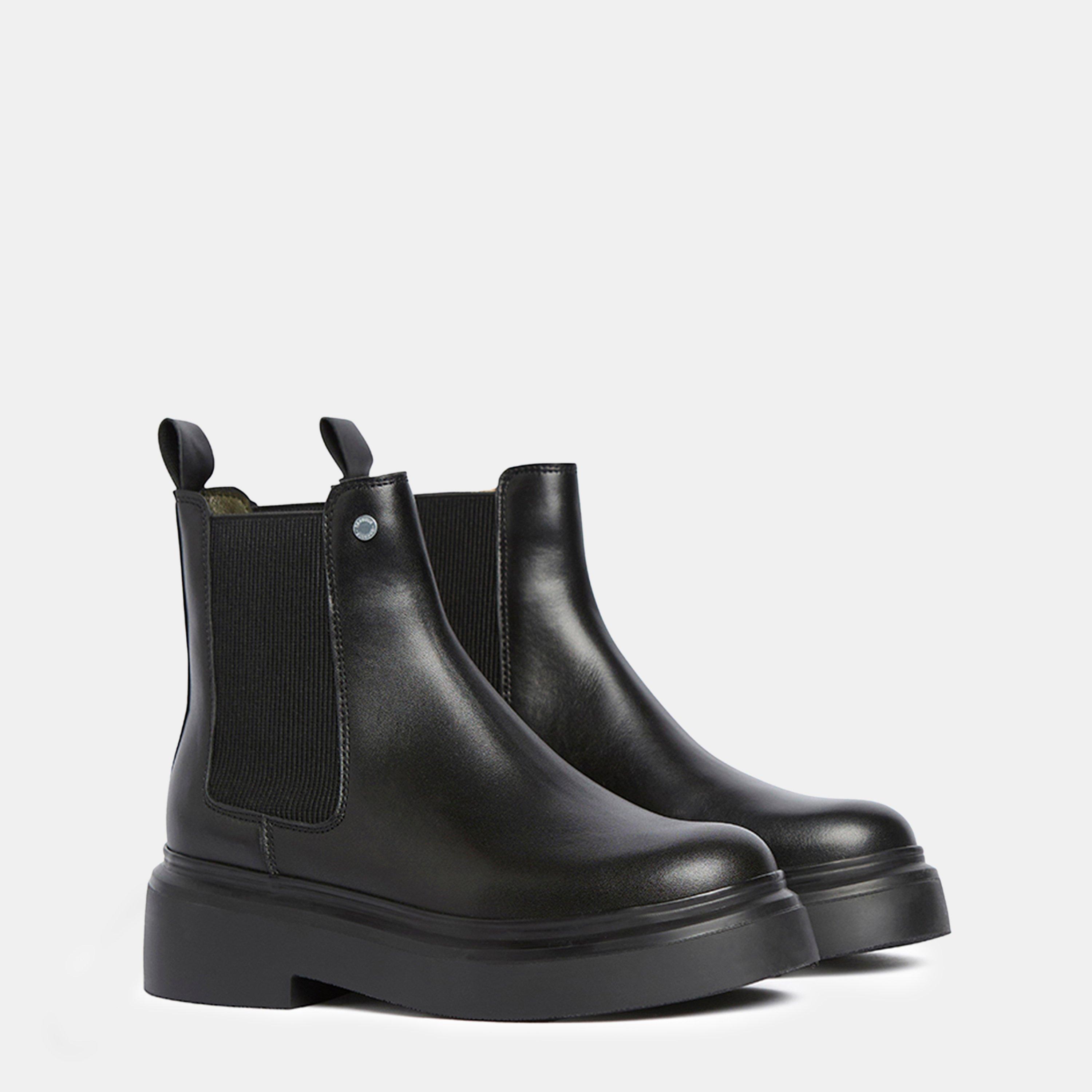 Black - Barbour - Celina Chelsea Boots - 1