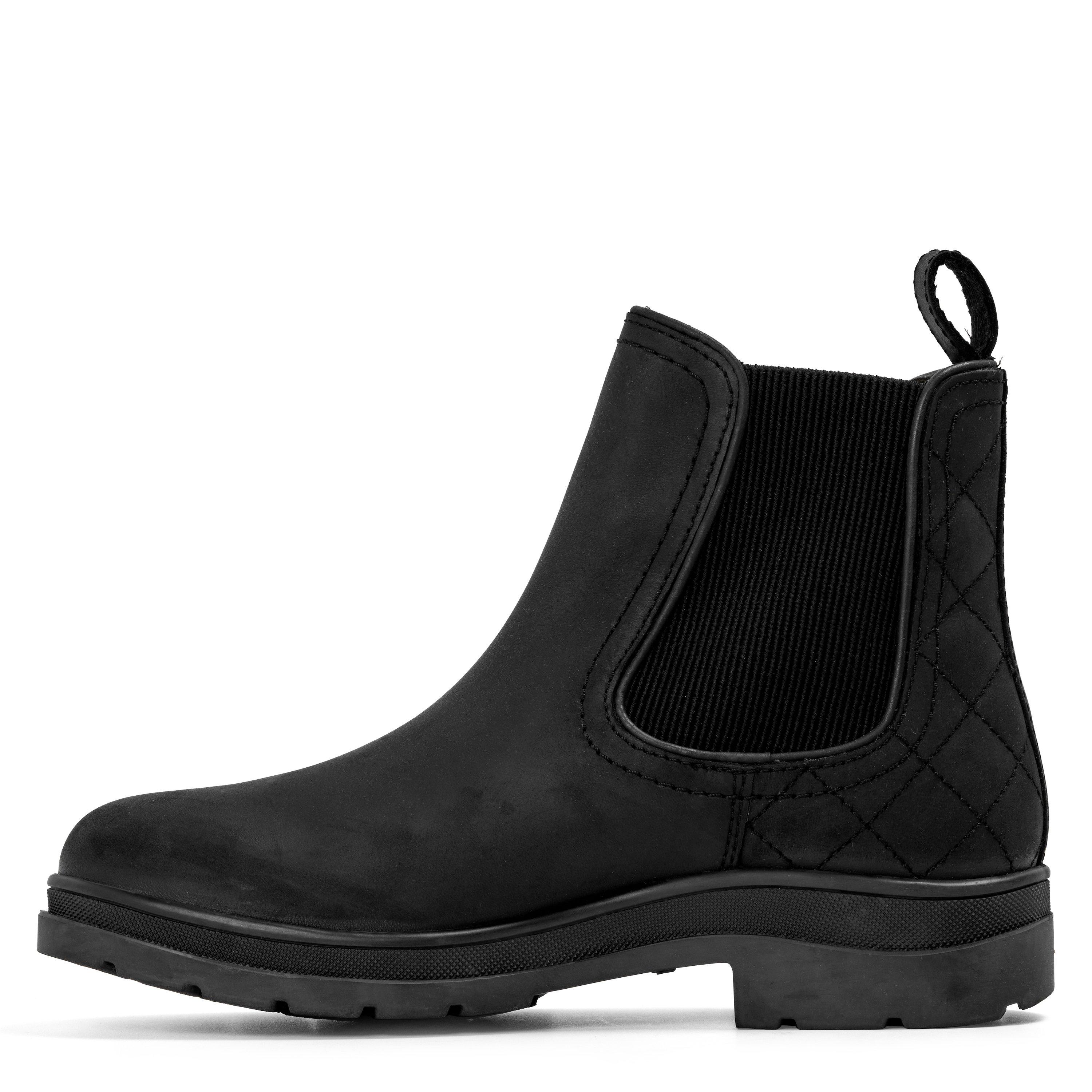 Black Nubuck - Barbour - Amble Chelsea Boots - 2