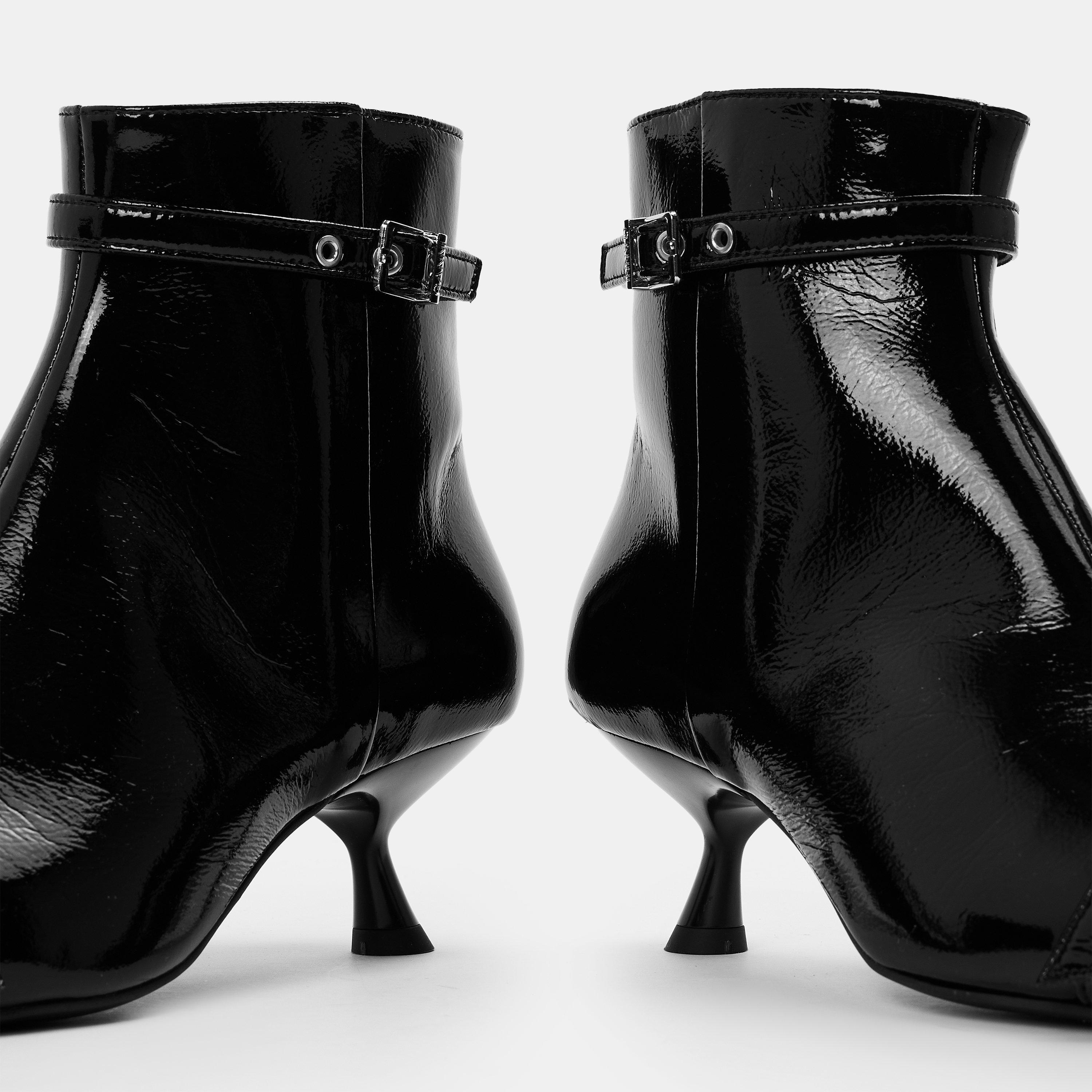 Black - Ganni - Ganni Kitten Heel Bt Ld99 - 3