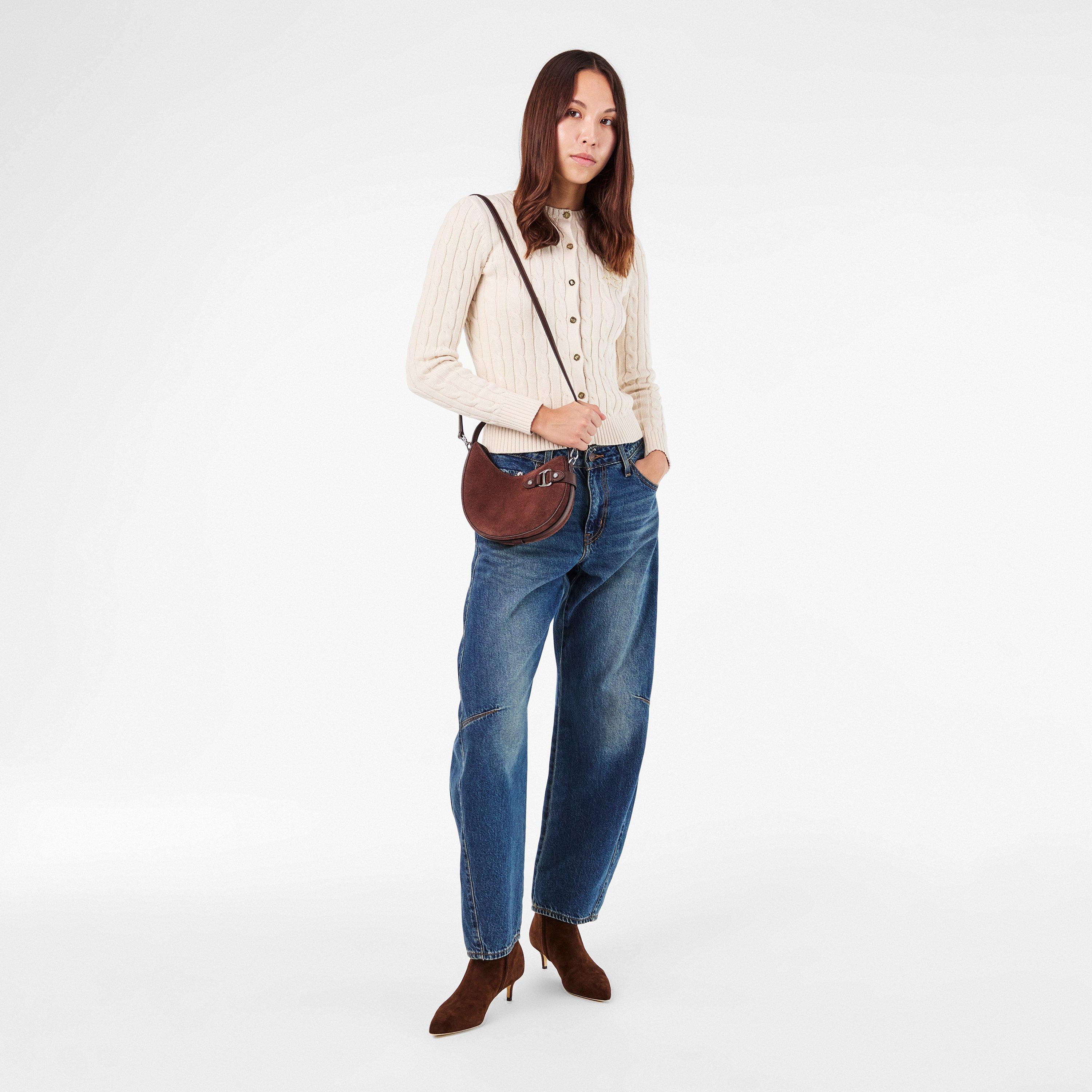 Dark Hickory - Lauren by Ralph Lauren - Women's Real Leather Ankle Heeled Boots - 6