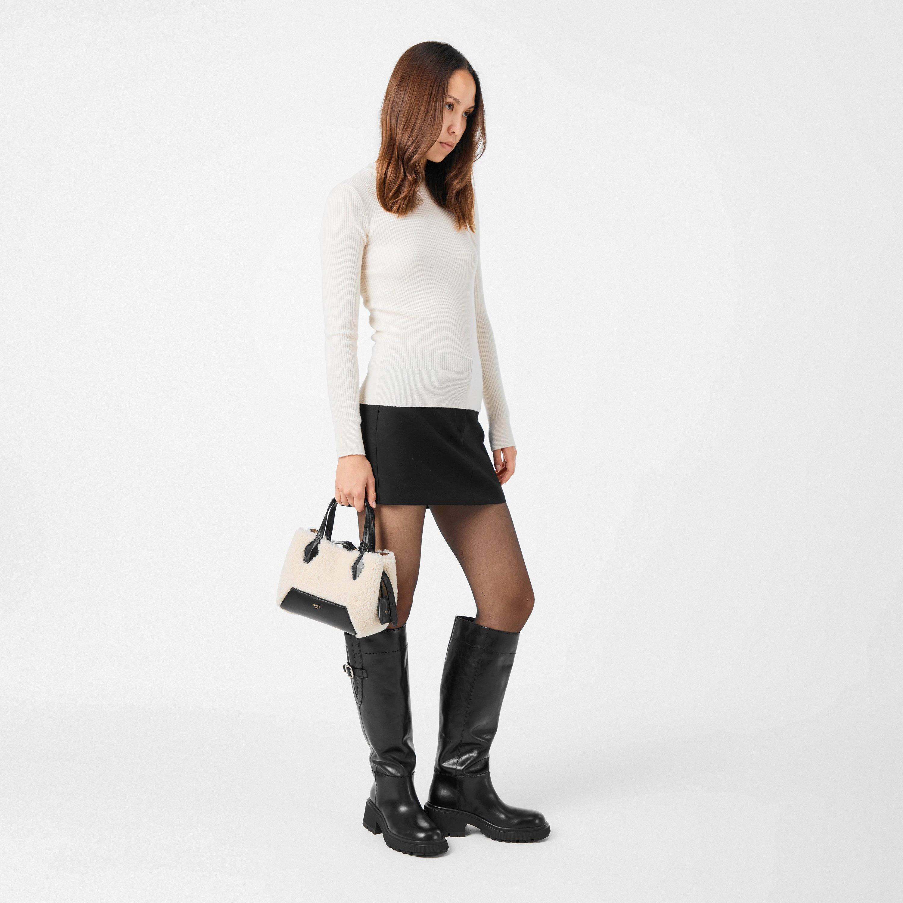 Black/Black - Jimmy Choo - Women's Knee High Boots - 6