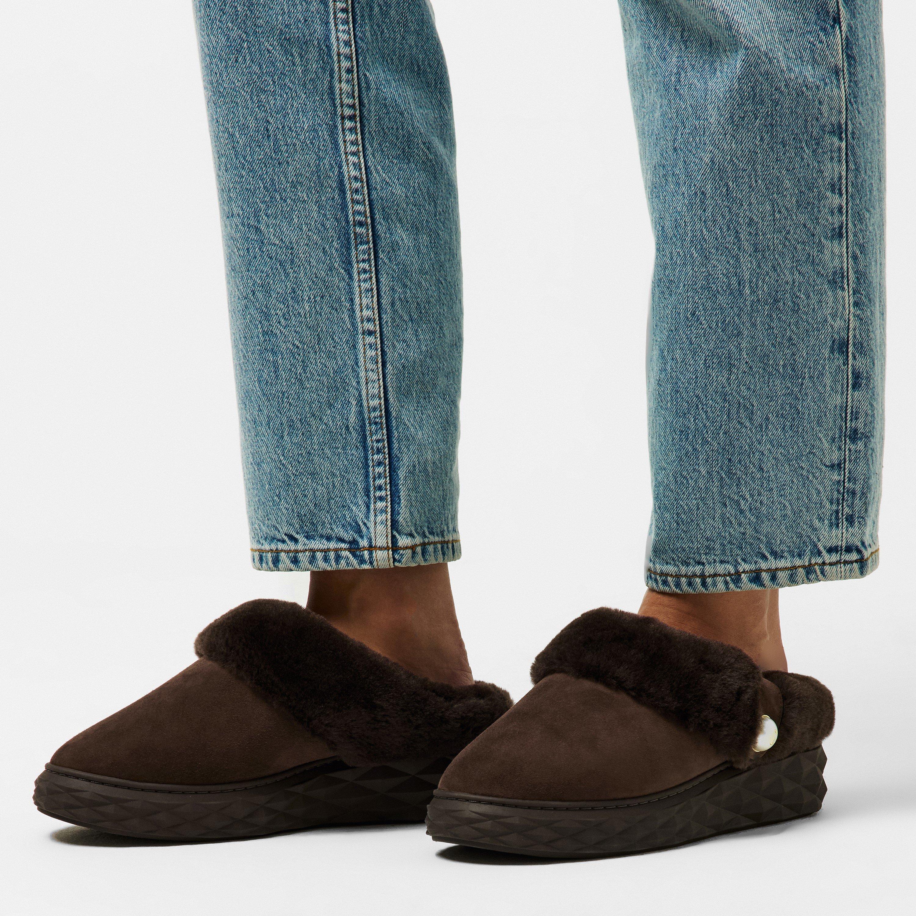 Chocolate - Jimmy Choo - Women's Snug Boots - 3