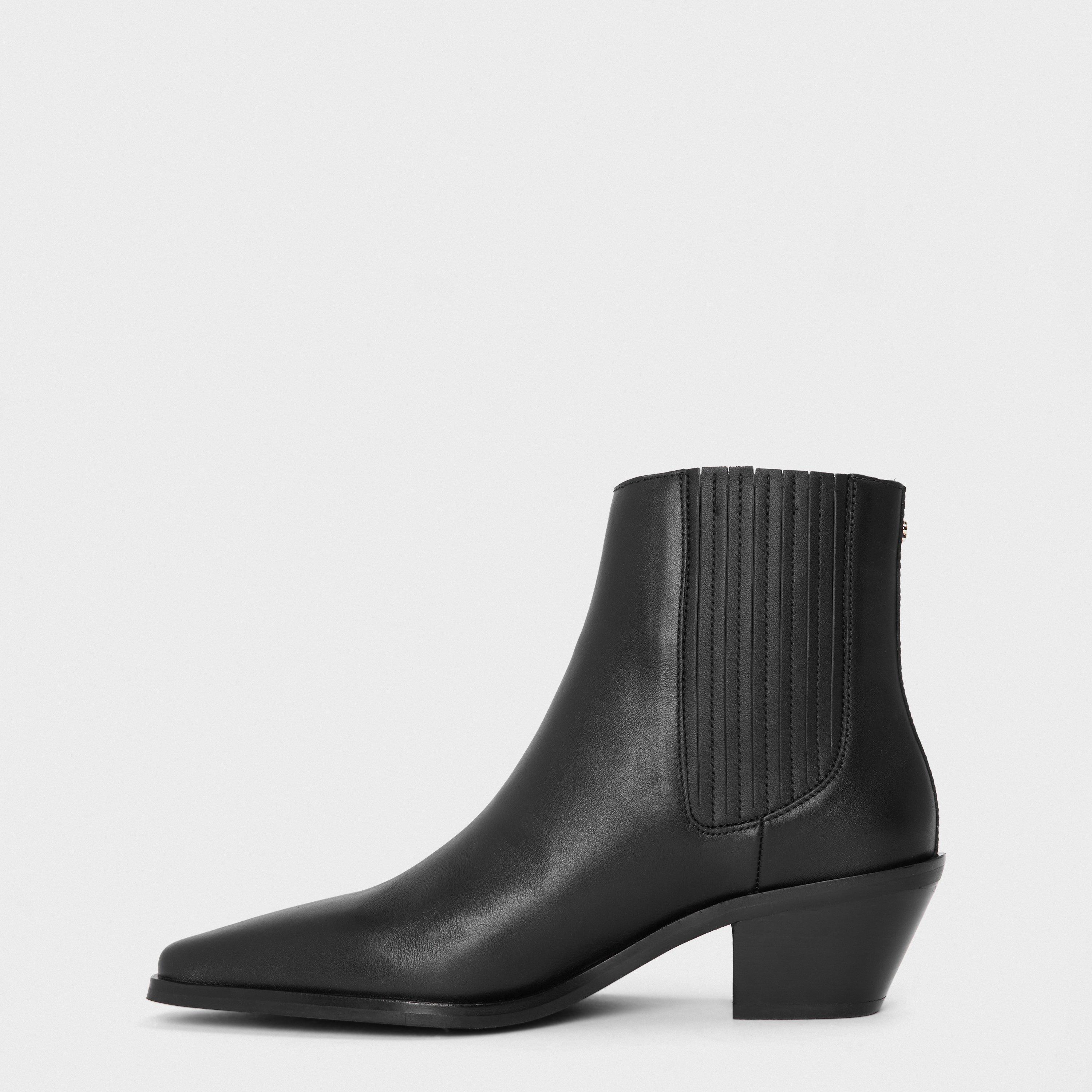 Black 001 - Boss - Women's Niara Heeled Boots - 2