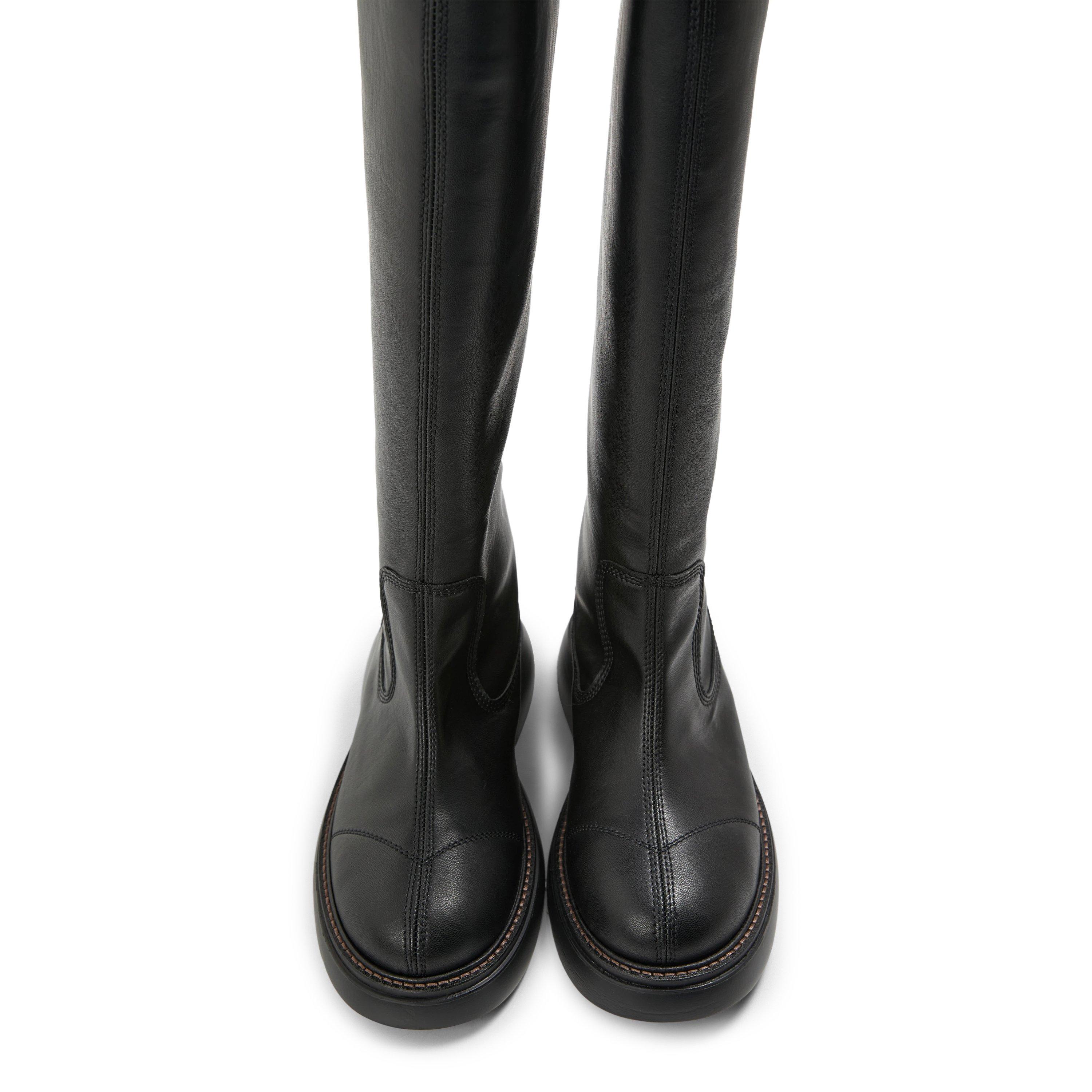 Black - Ganni - Ganni Tubular KHBoot Ld99 - 4