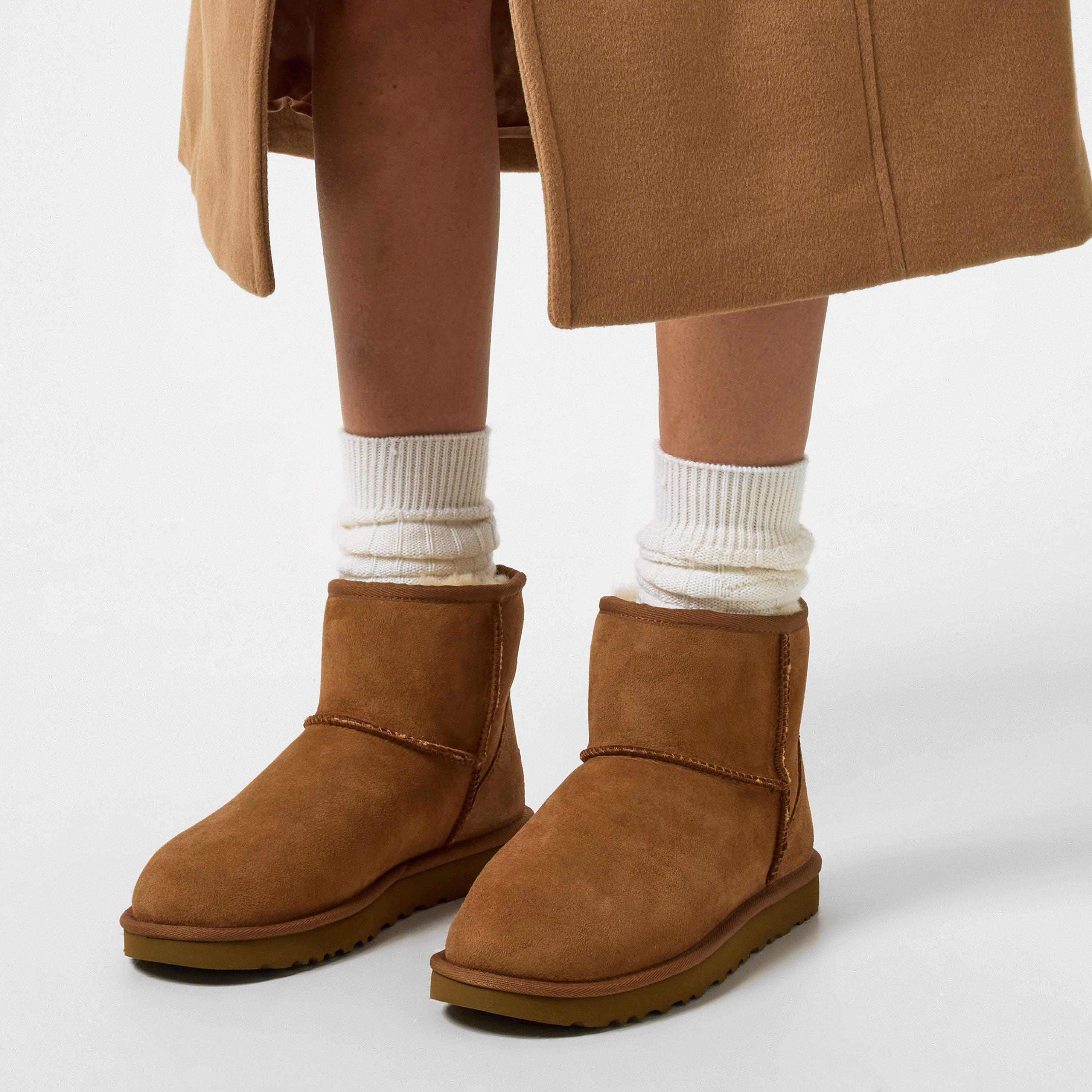 Chestnut - Ugg - Women's Classic Mini Snug Boots - 3