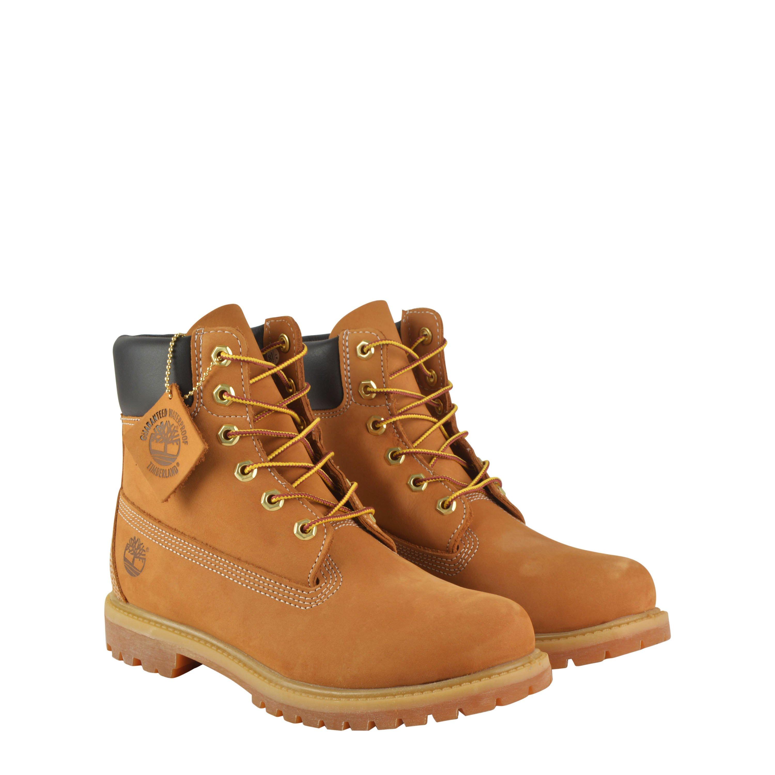 Wheat NB - Timberland - Women's 6-Inch Premium Hiker Boots - 4