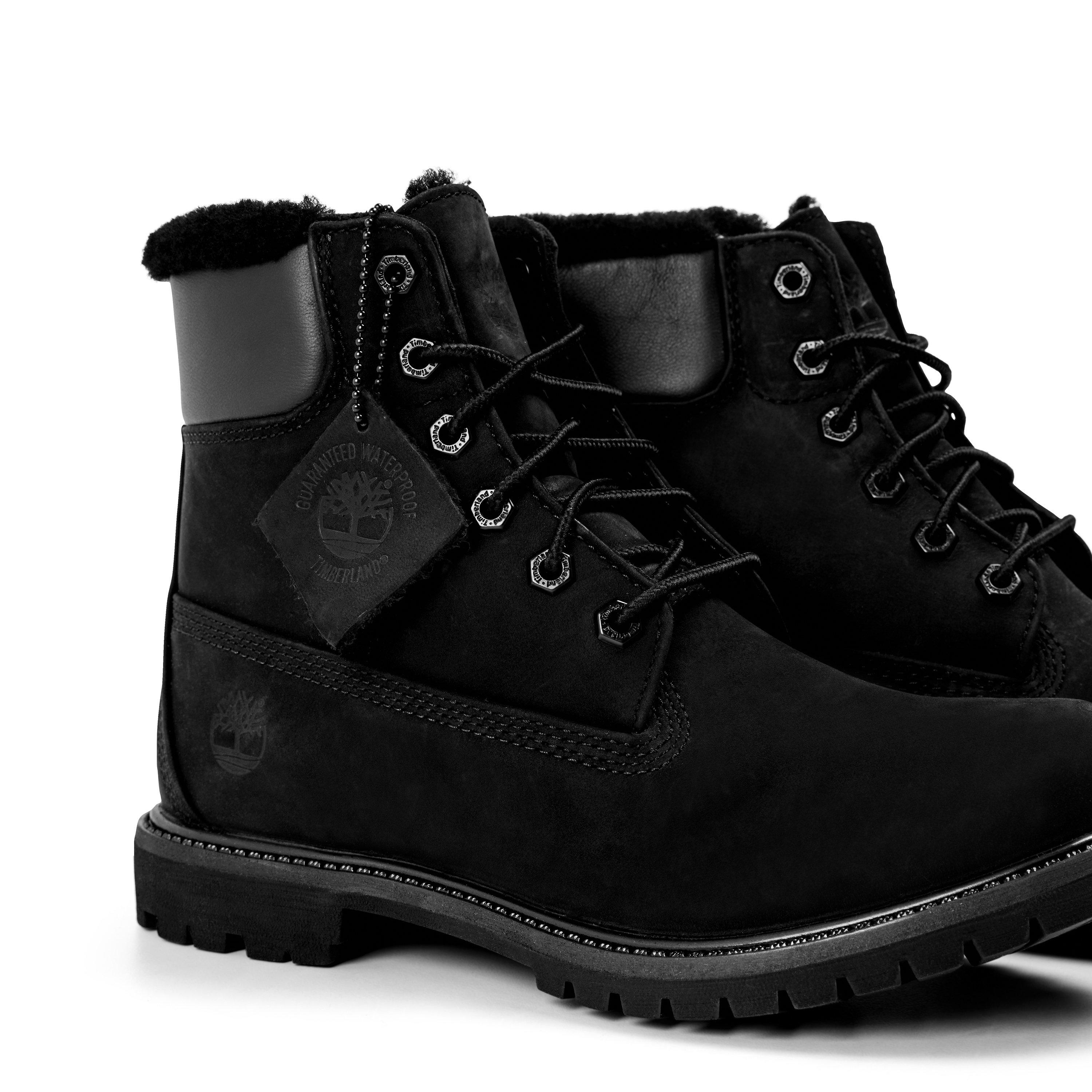 BLACK - Timberland - Timberland Premium 6 Inch Warm Line - 3